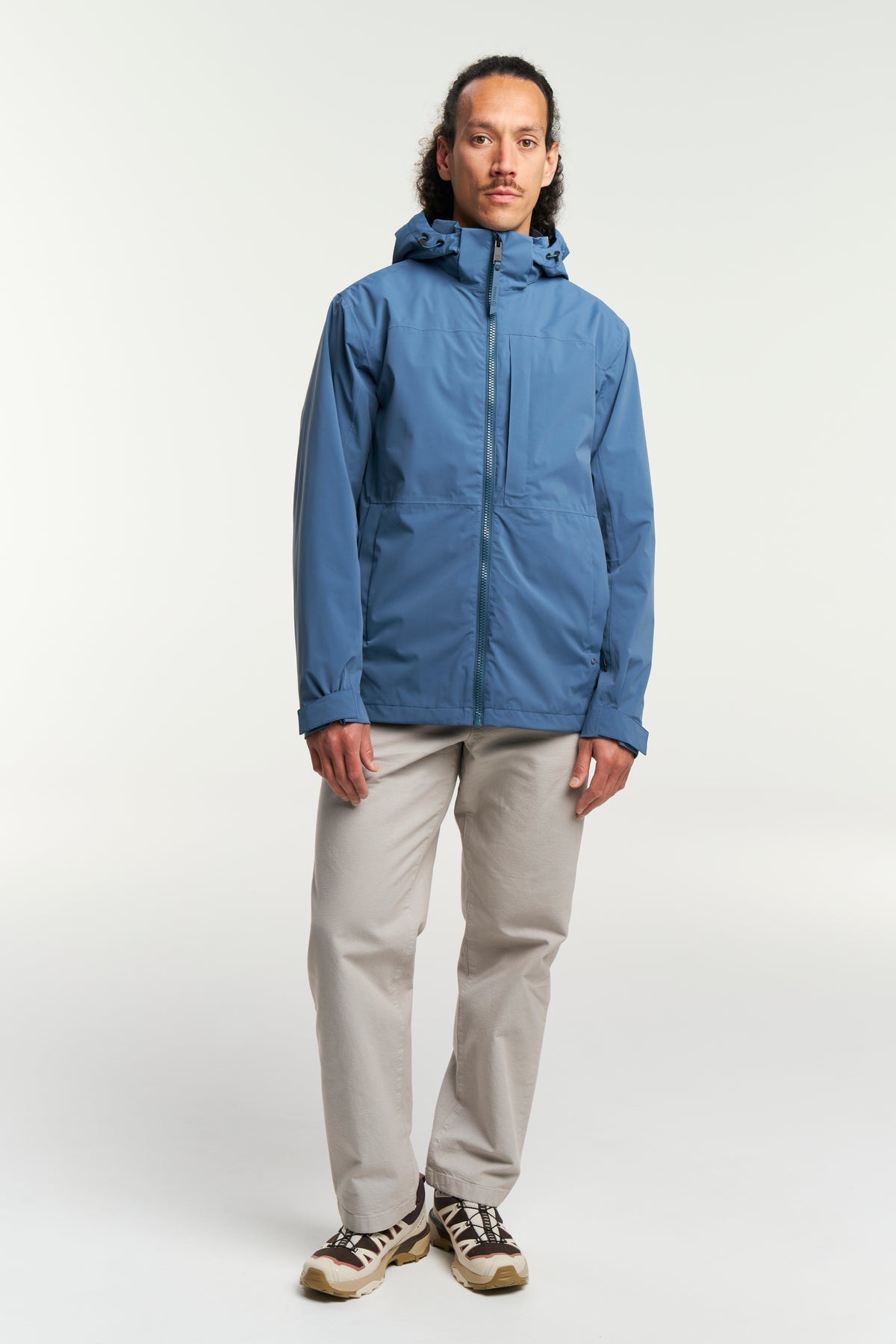 Tenson Dustin Jacket Men Blau-Grau, Produktansicht