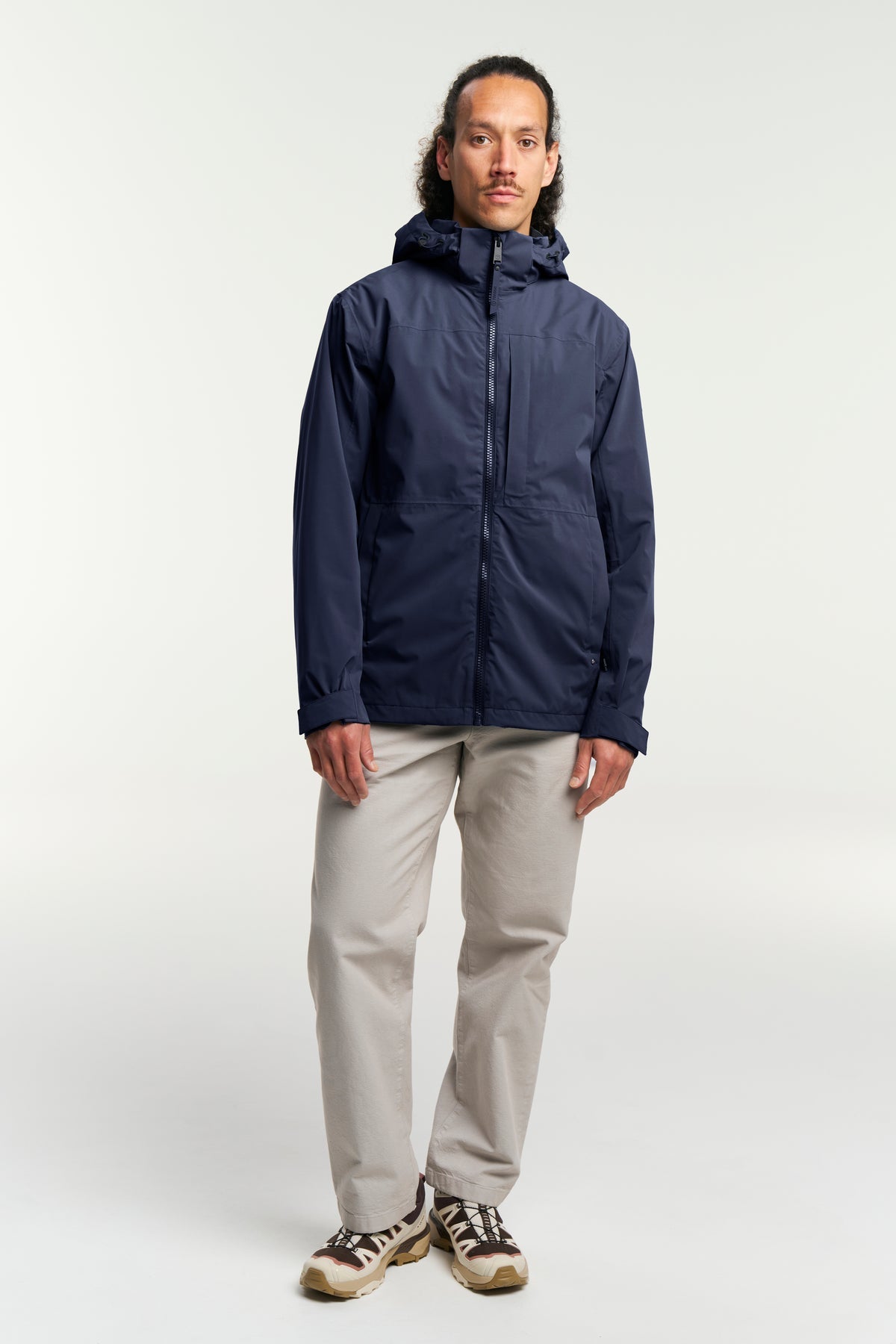 Tenson Dustin Jacket Men Dunkelmarineblau, Produktansicht