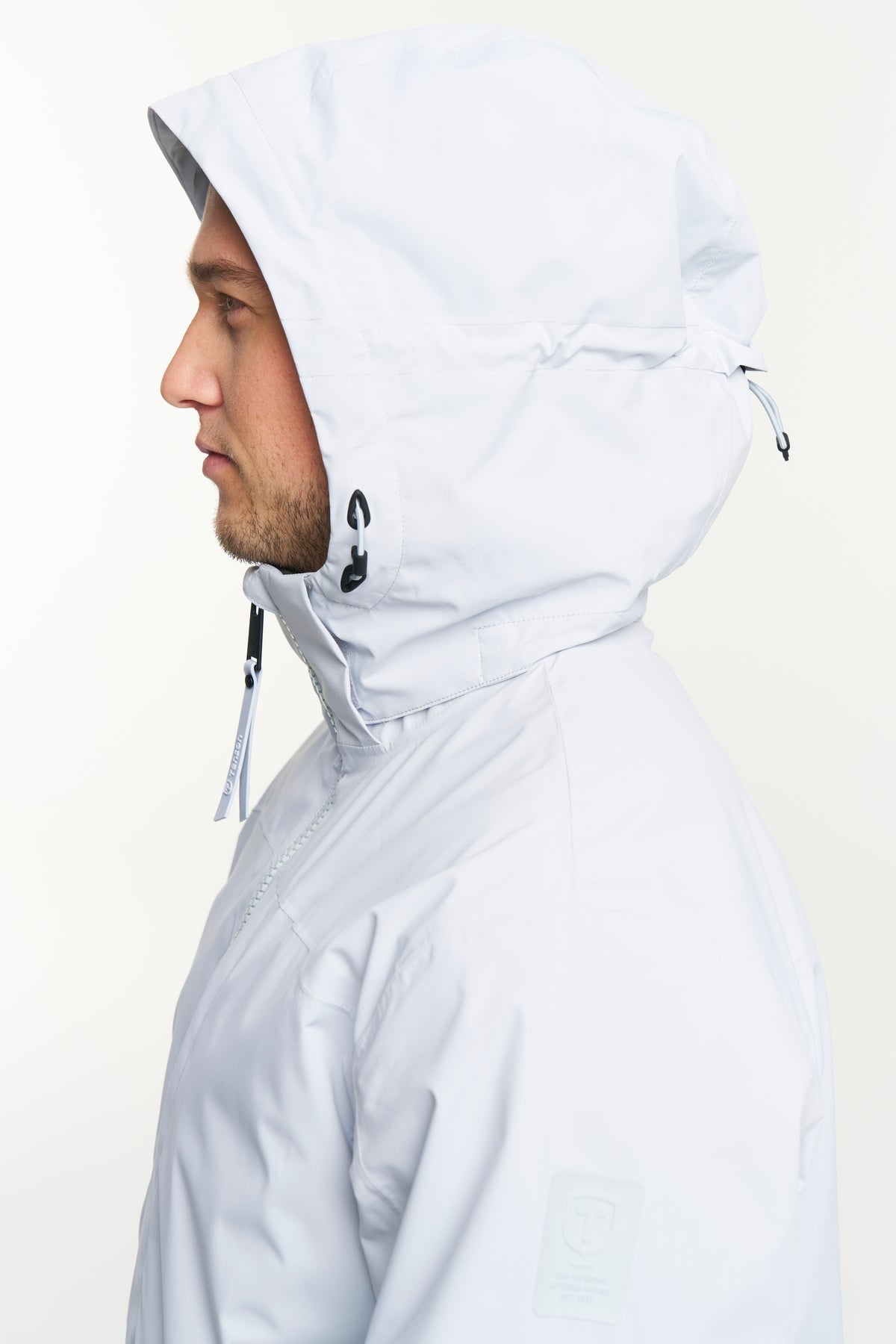 Tenson Dustin Jacket Men Hellgrau, Produktansicht