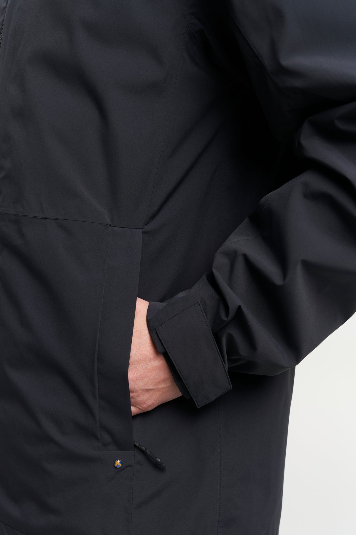 Tenson Dustin Jacket Men Schwarz, Produktansicht
