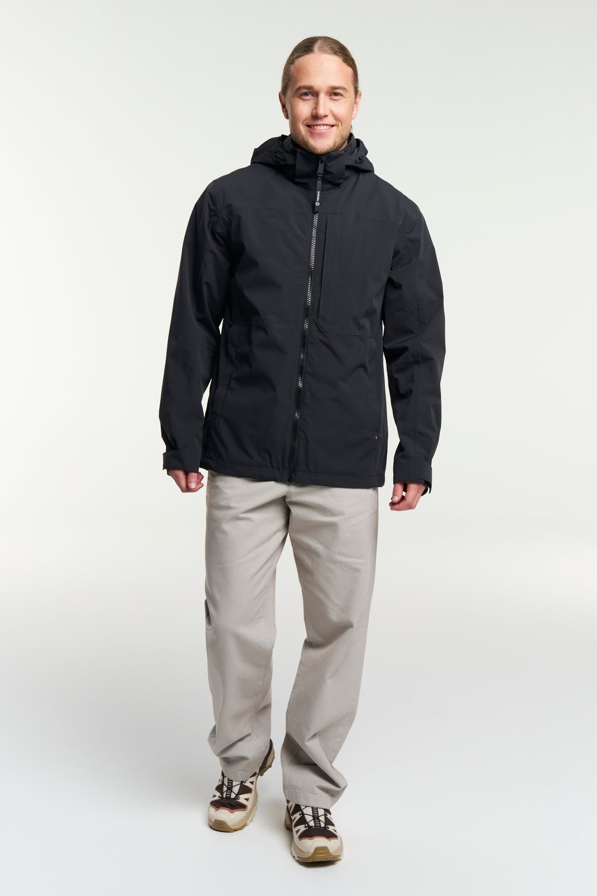 Tenson Dustin Jacket Men Schwarz, Produktansicht