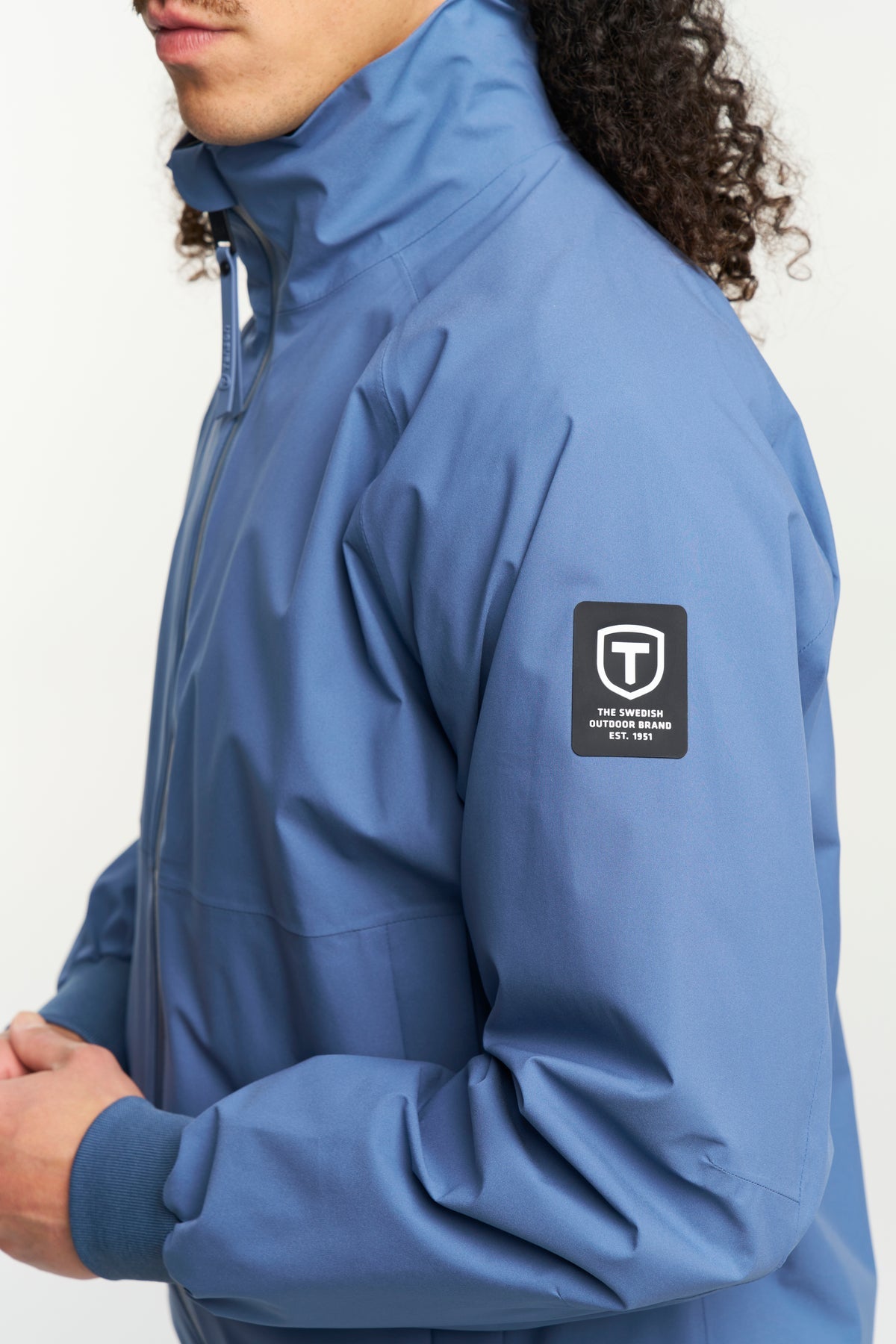 Tenson Zenith Jacket Men Blau-Grau, Produktansicht