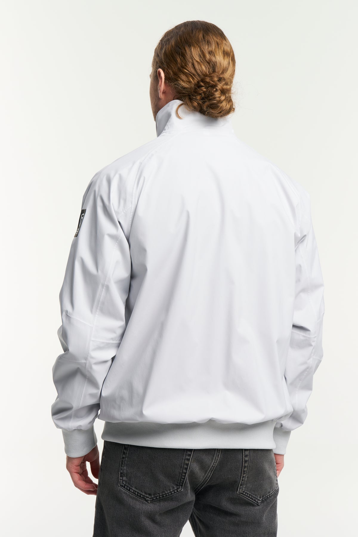 Tenson Zenith Jacket Men Hellgrau, Rückansicht