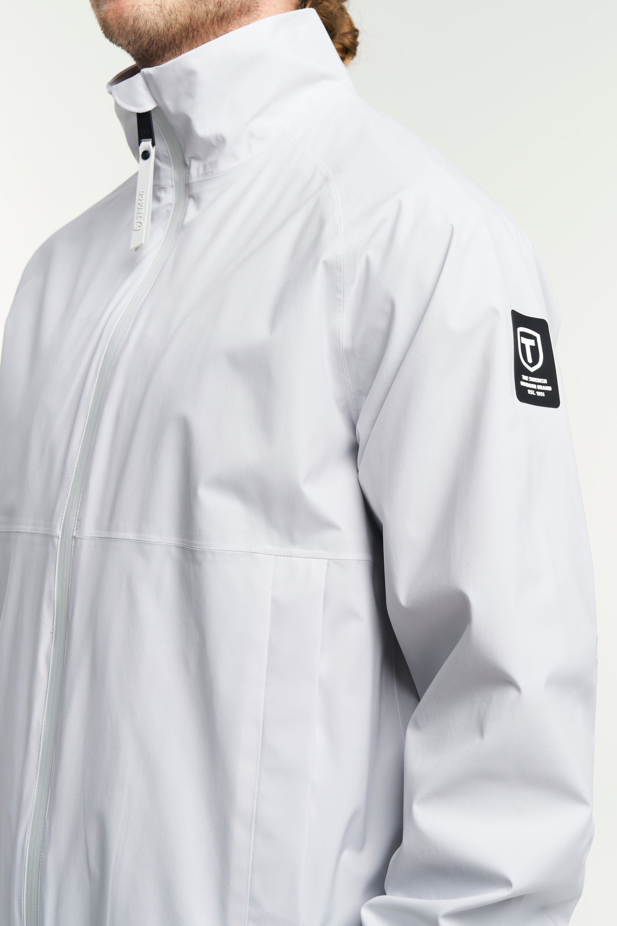 Tenson Zenith Jacket Men Hellgrau, Produktansicht