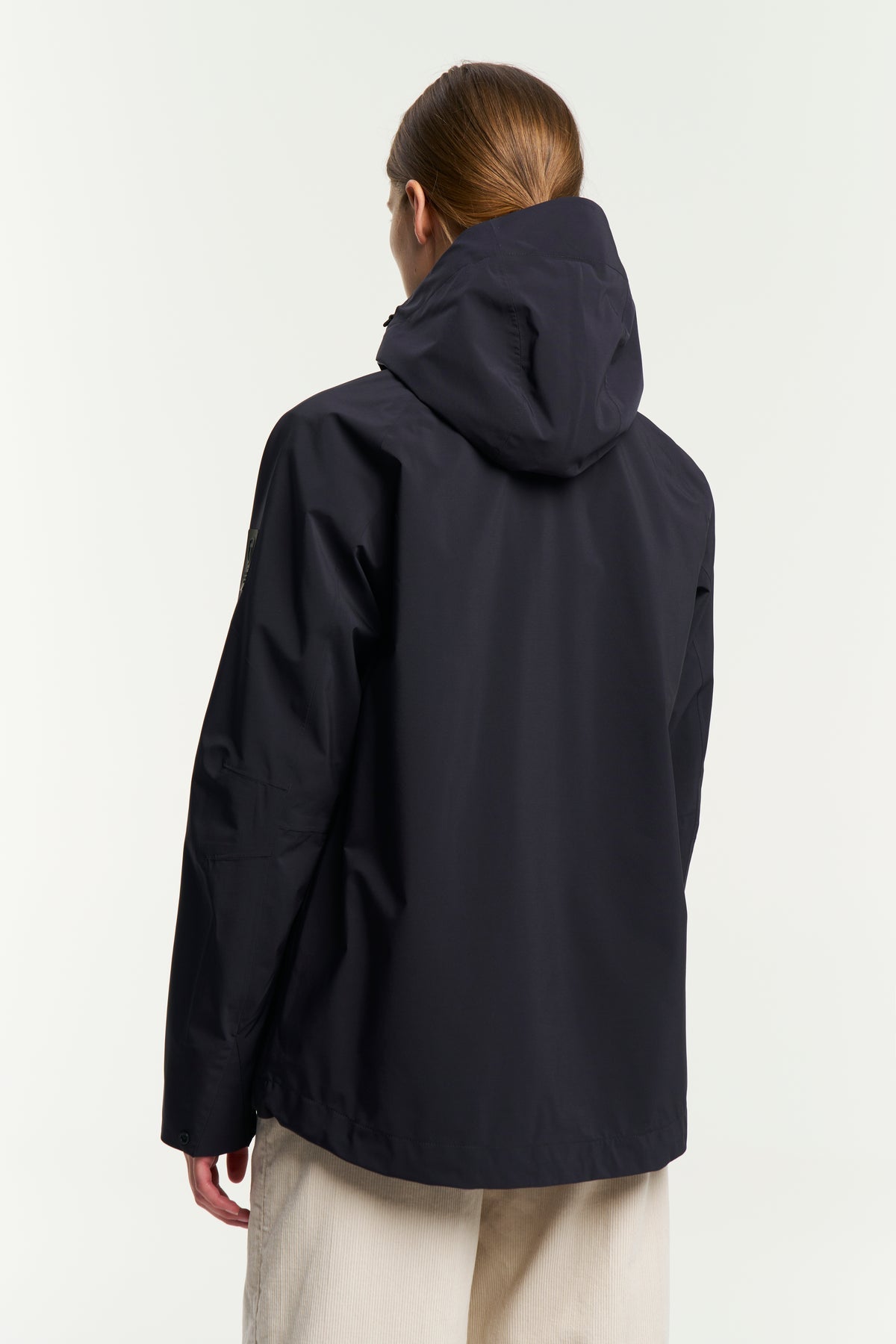 Tenson Monroe Mid Jacket Women Schwarz, Rückansicht