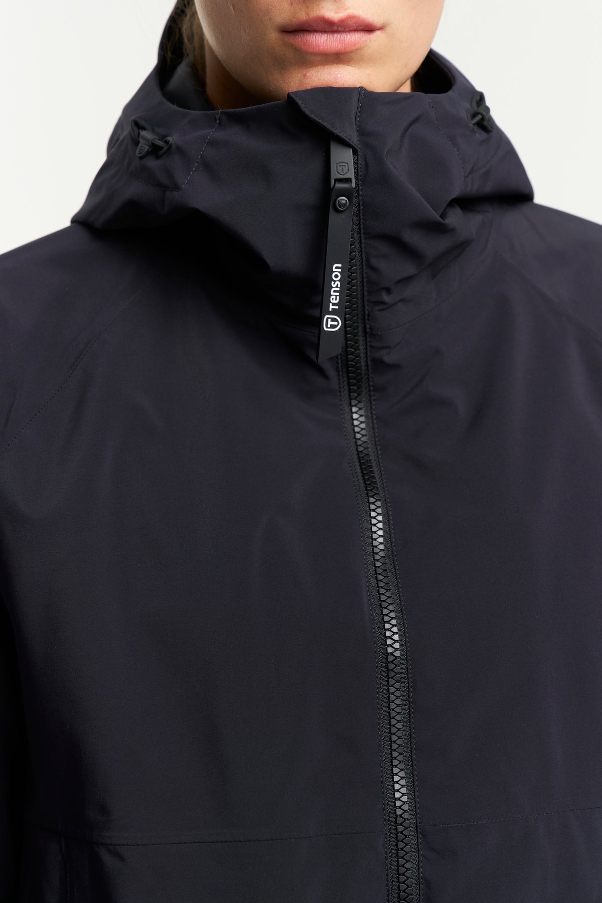 Tenson Monroe Mid Jacket Women Schwarz, Produktansicht