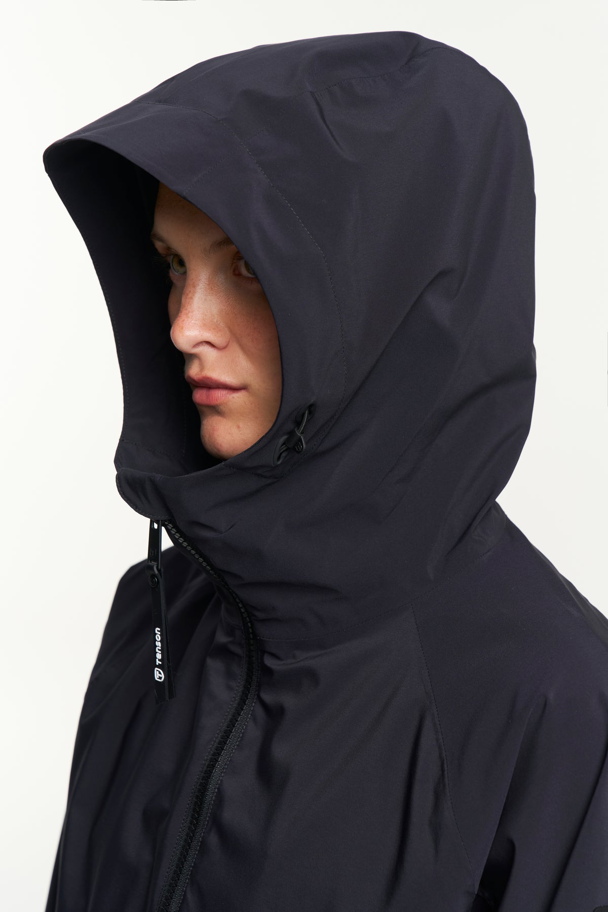 Tenson Monroe Mid Jacket Women Schwarz, Produktansicht