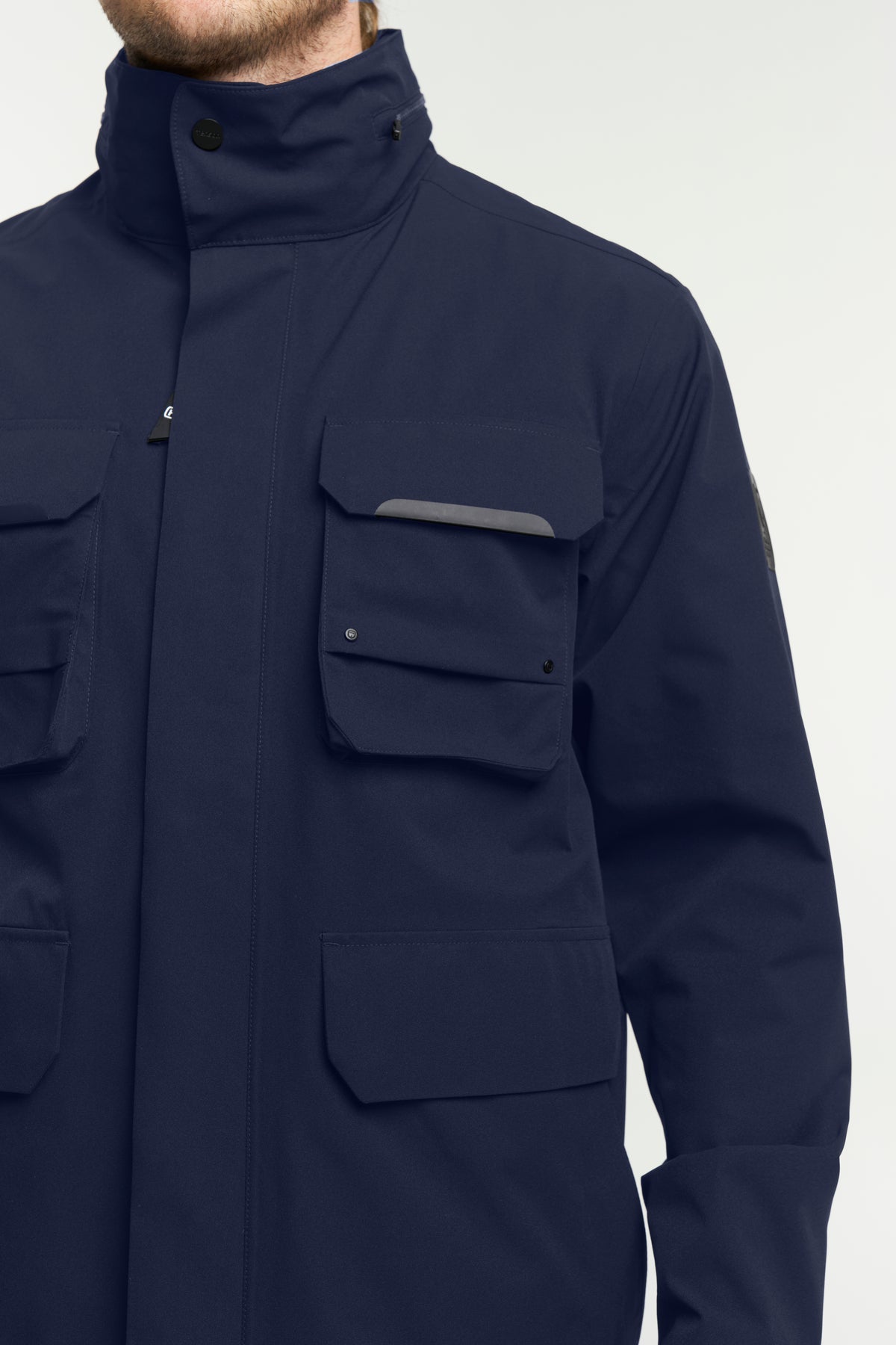 Tenson Reporter Jacket Men Dunkelmarineblau, Produktansicht