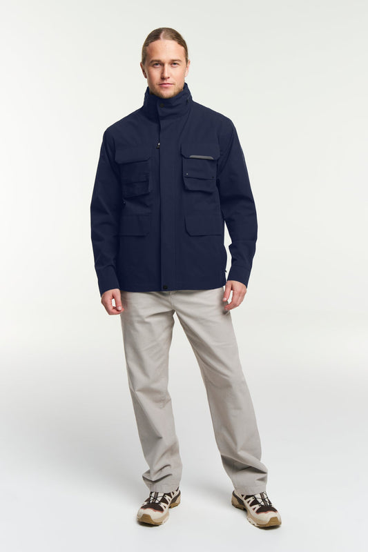 Tenson Reporter Jacket Men Dunkelmarineblau, Produktansicht