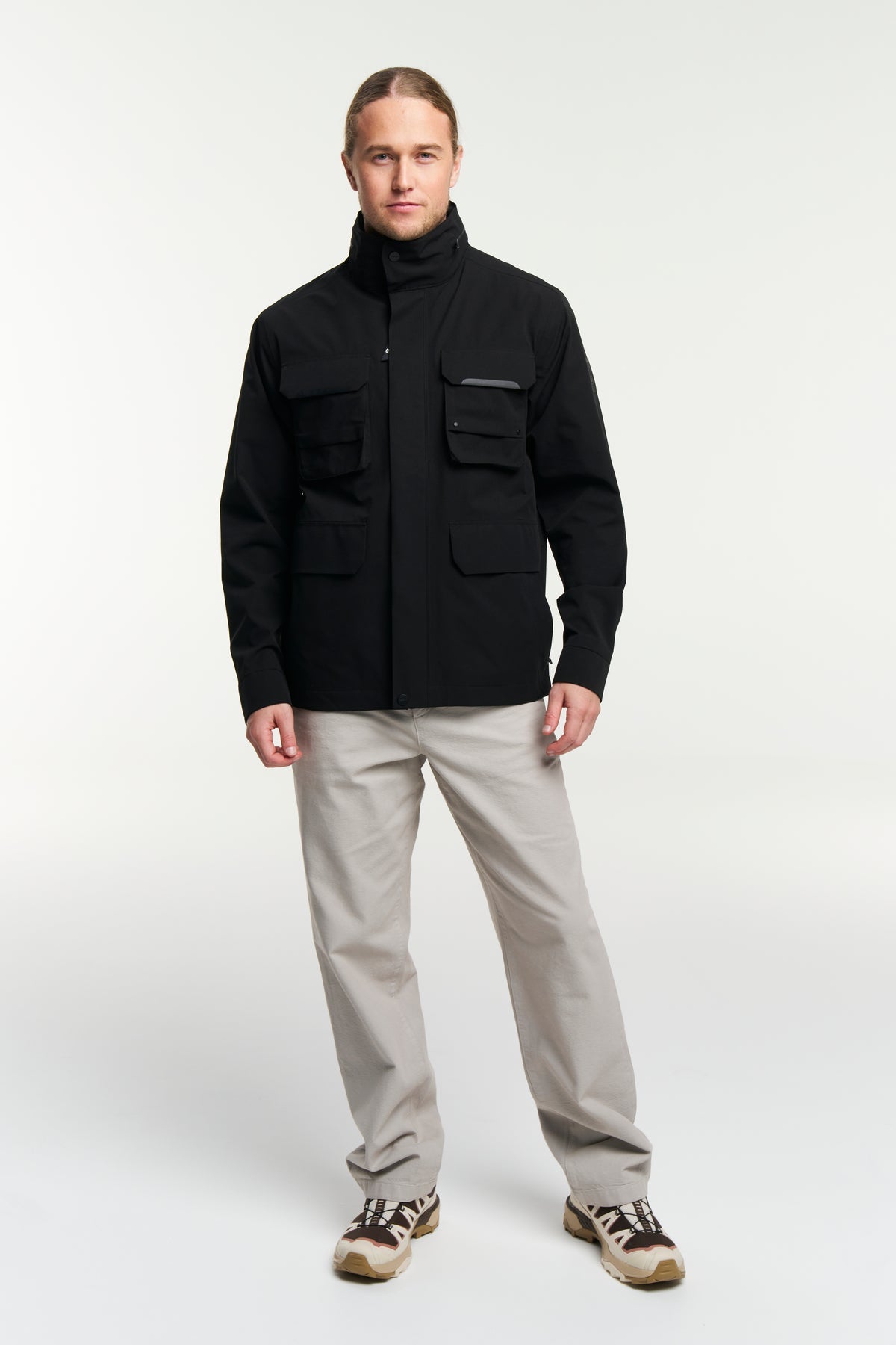 Tenson Reporter Jacket Men Schwarz, Produktansicht
