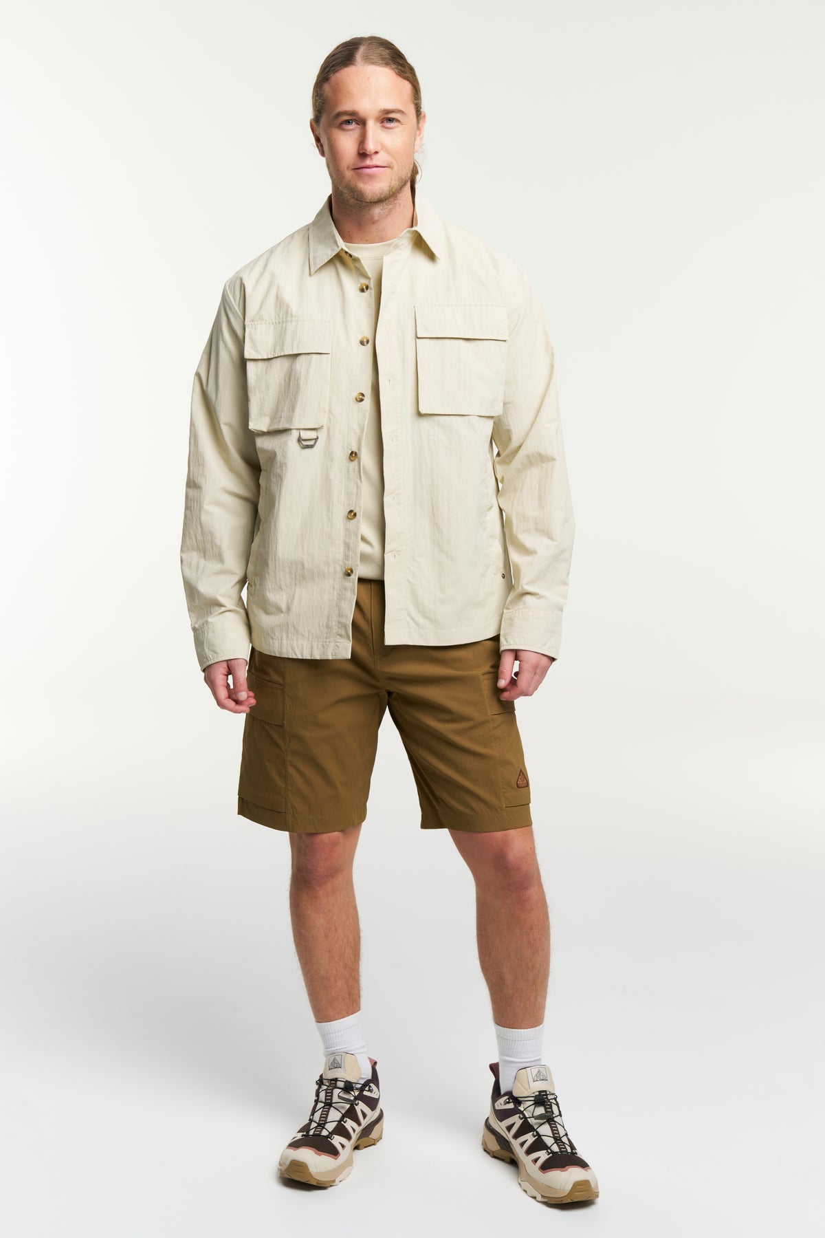 Tenson Camper Overshirt Men Hellbeige, Produktansicht