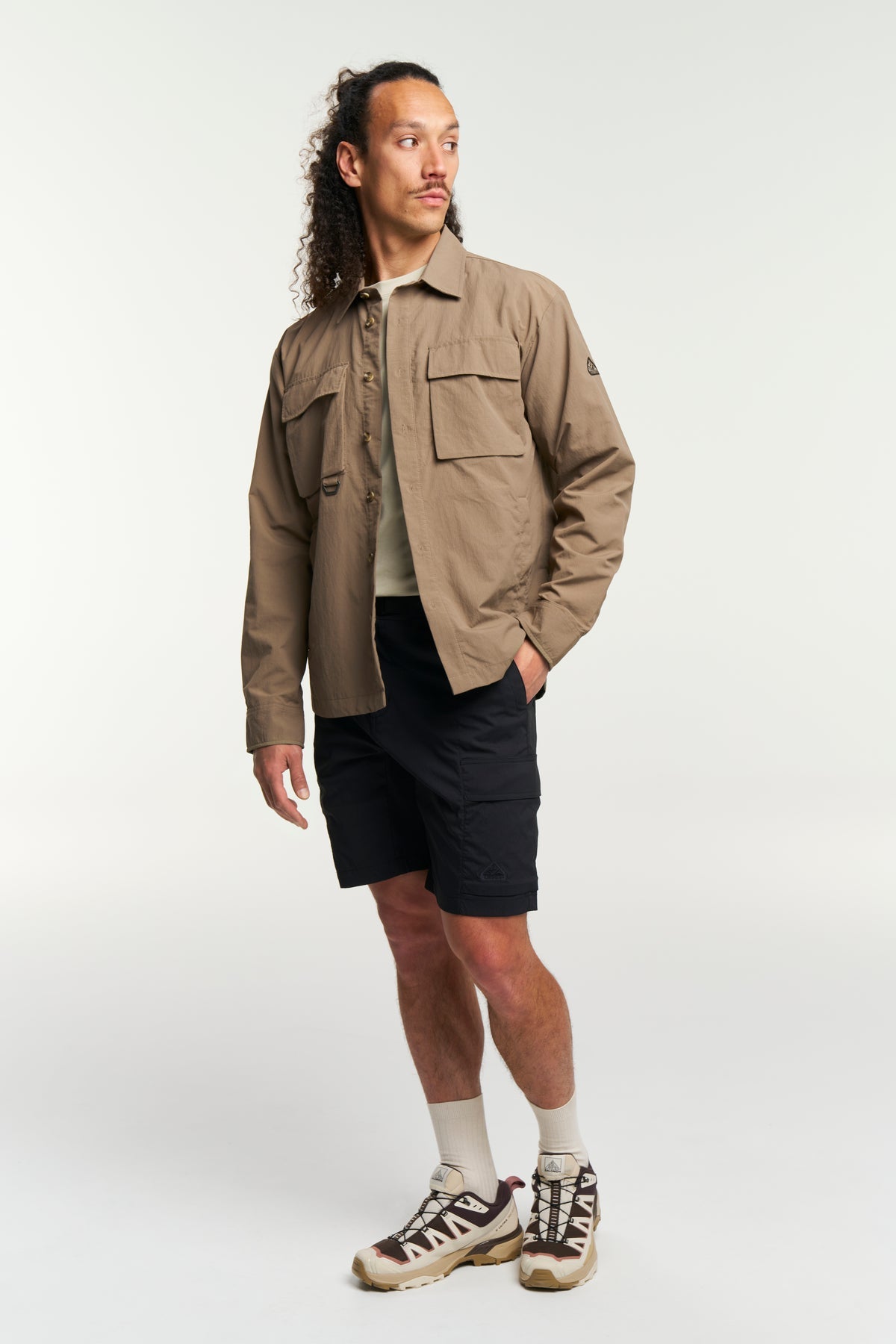 Tenson Camper Overshirt Men Braun, Produktansicht