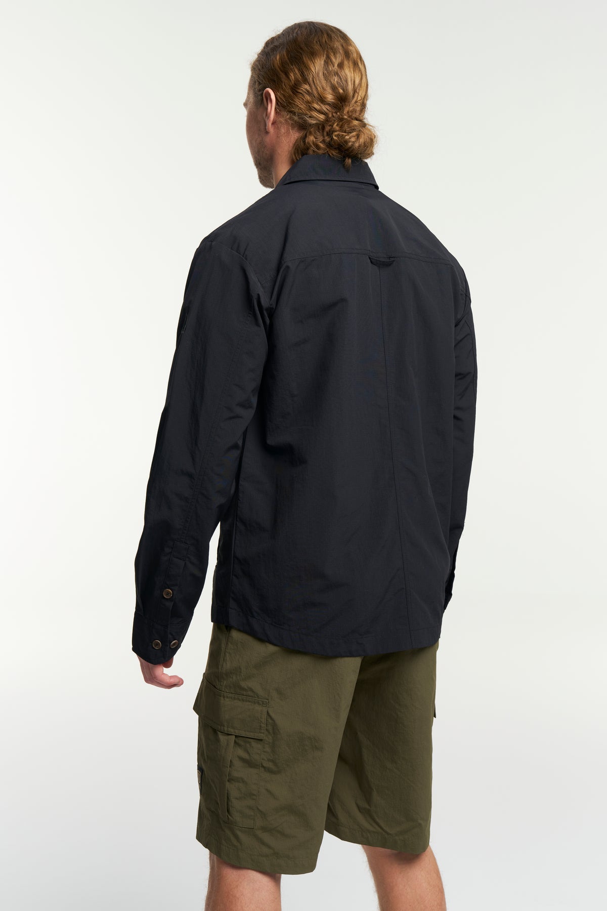 Tenson Camper Overshirt Men Schwarz, Produktansicht