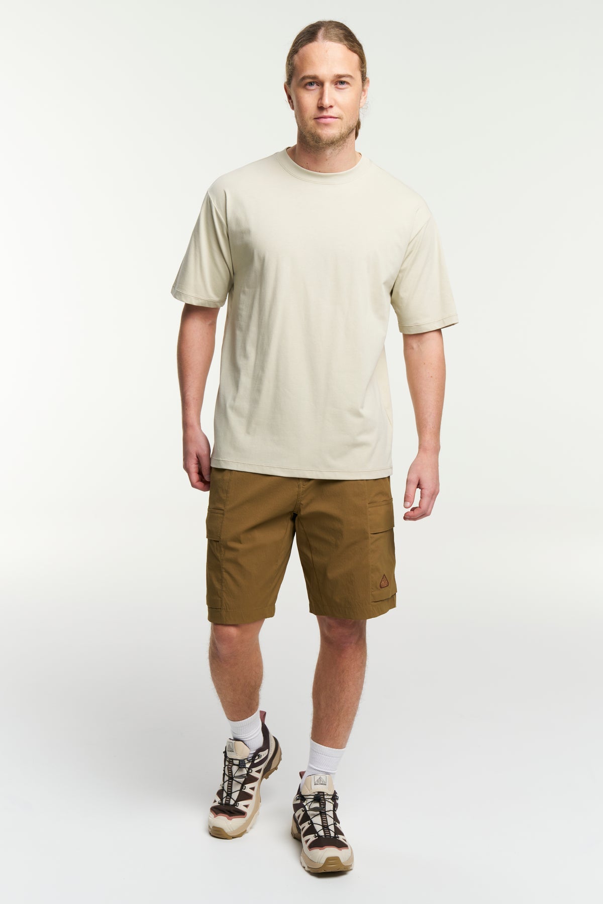 Tenson Camper Cargo Shorts Men Braun, Produktansicht