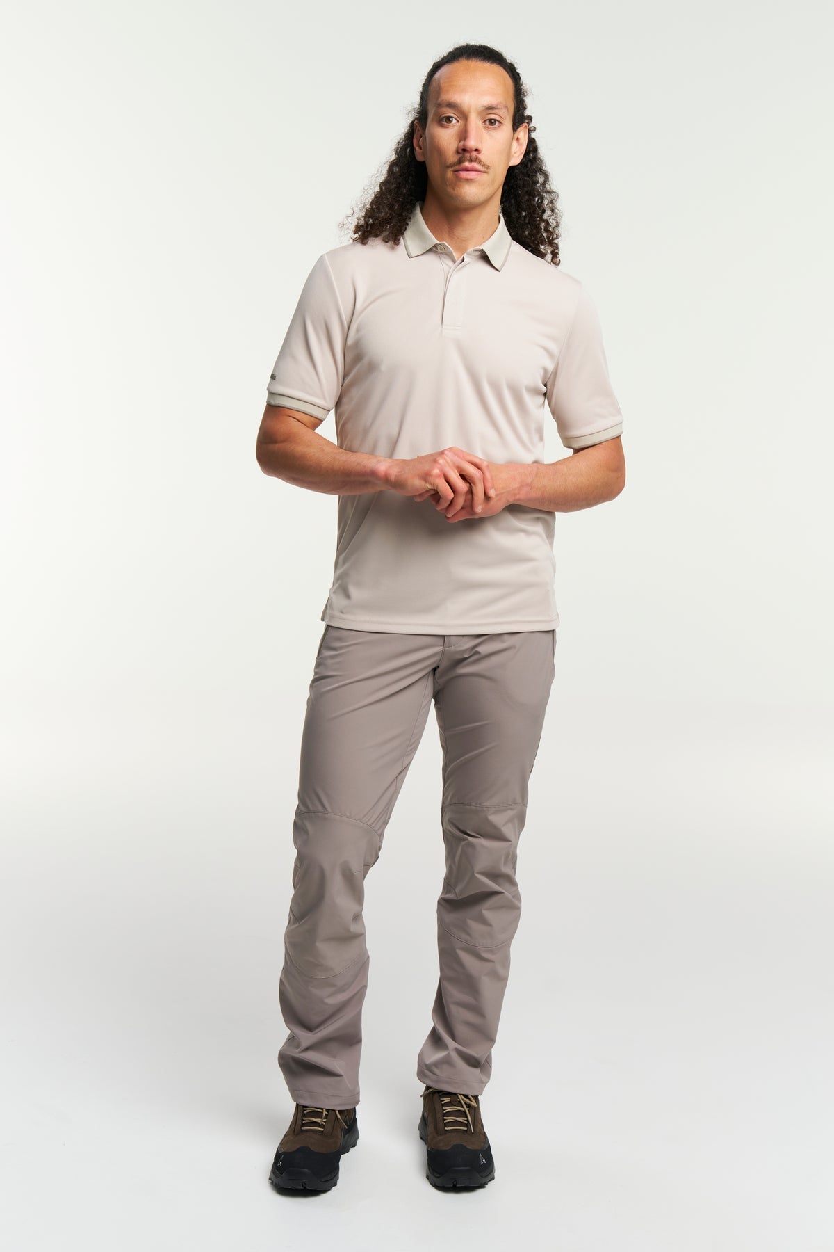 Tenson TXlite Quick Dry Polo Men Sand, Produktansicht