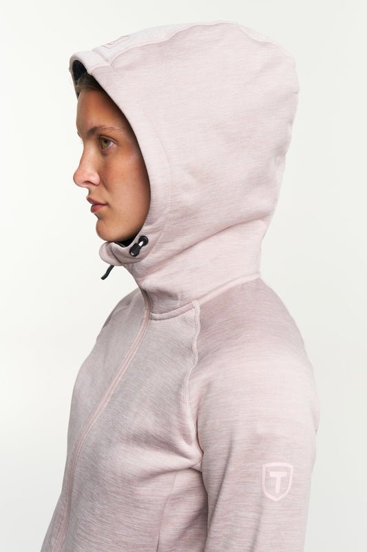 Tenson Power Comfort Hoodie Women Hellrosa, Produktansicht