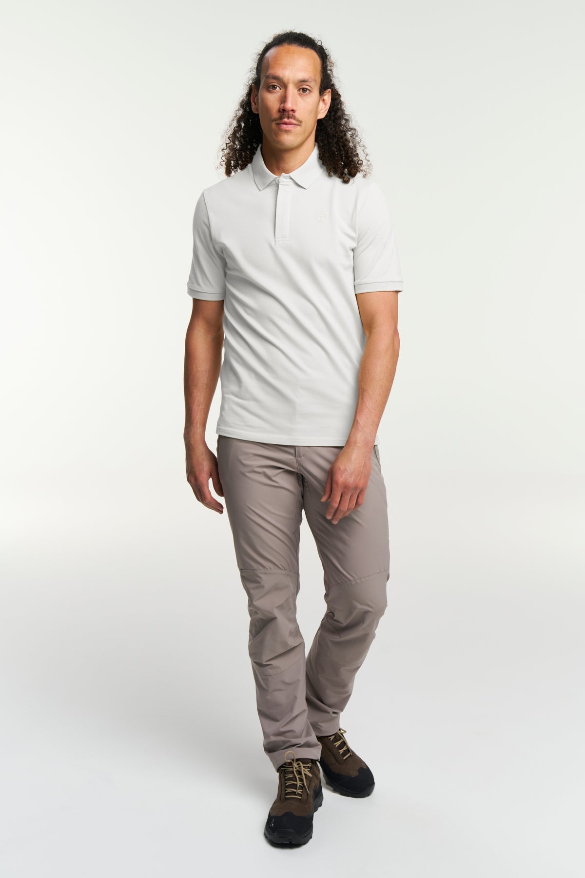 Tenson TXlite Blend Polo Men Weiss, Produktansicht