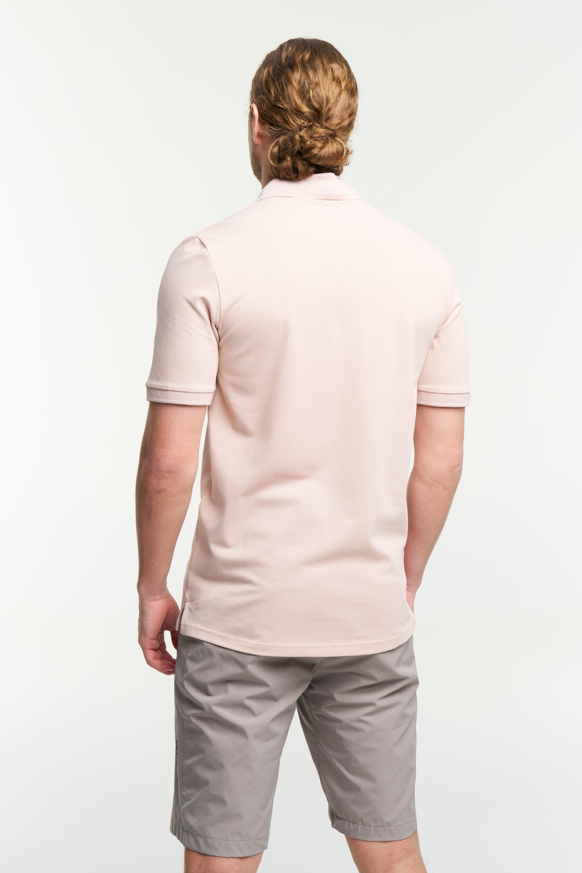 Tenson TXlite Blend Polo Men Hellrosa, Rückansicht