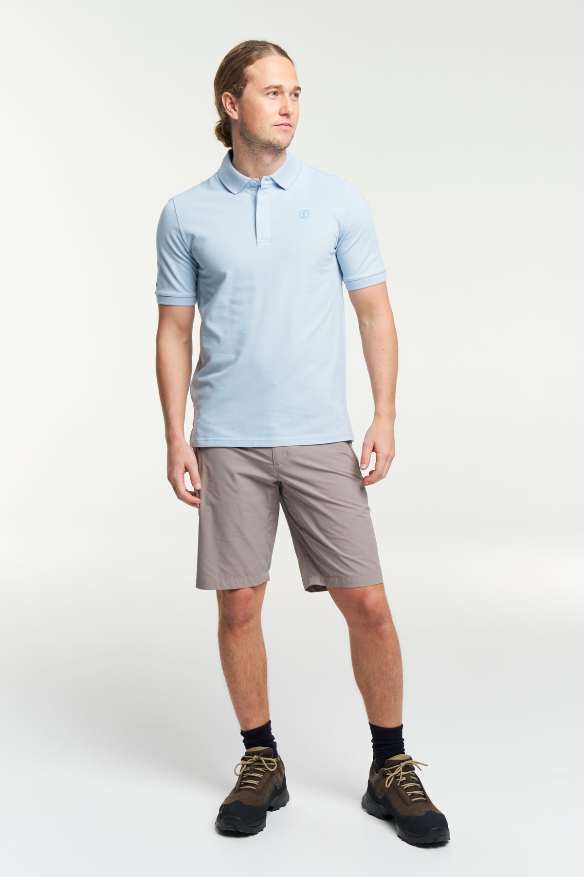 Tenson TXlite Blend Polo Men Hellblau, Produktansicht