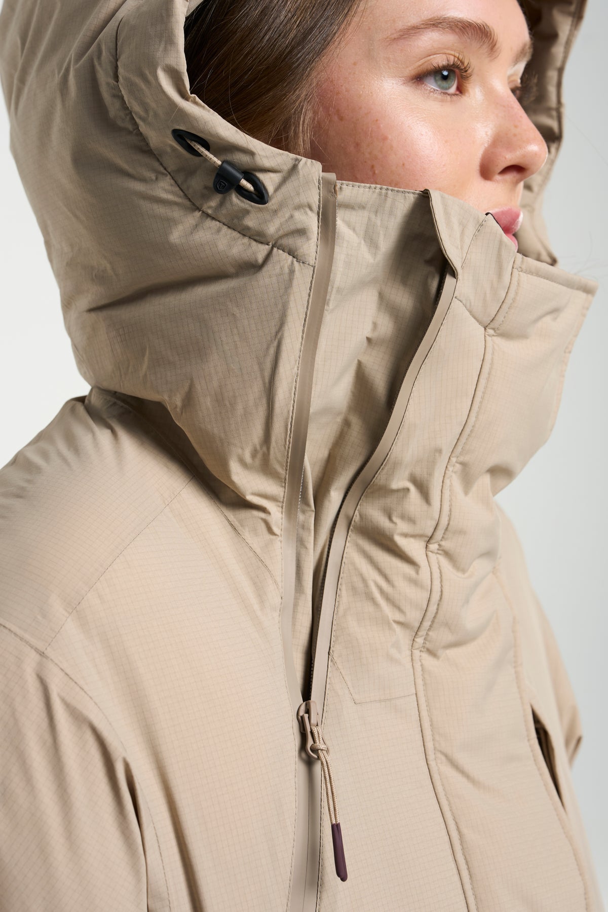 Tenson Kenun Parka Women Sand, Produktansicht