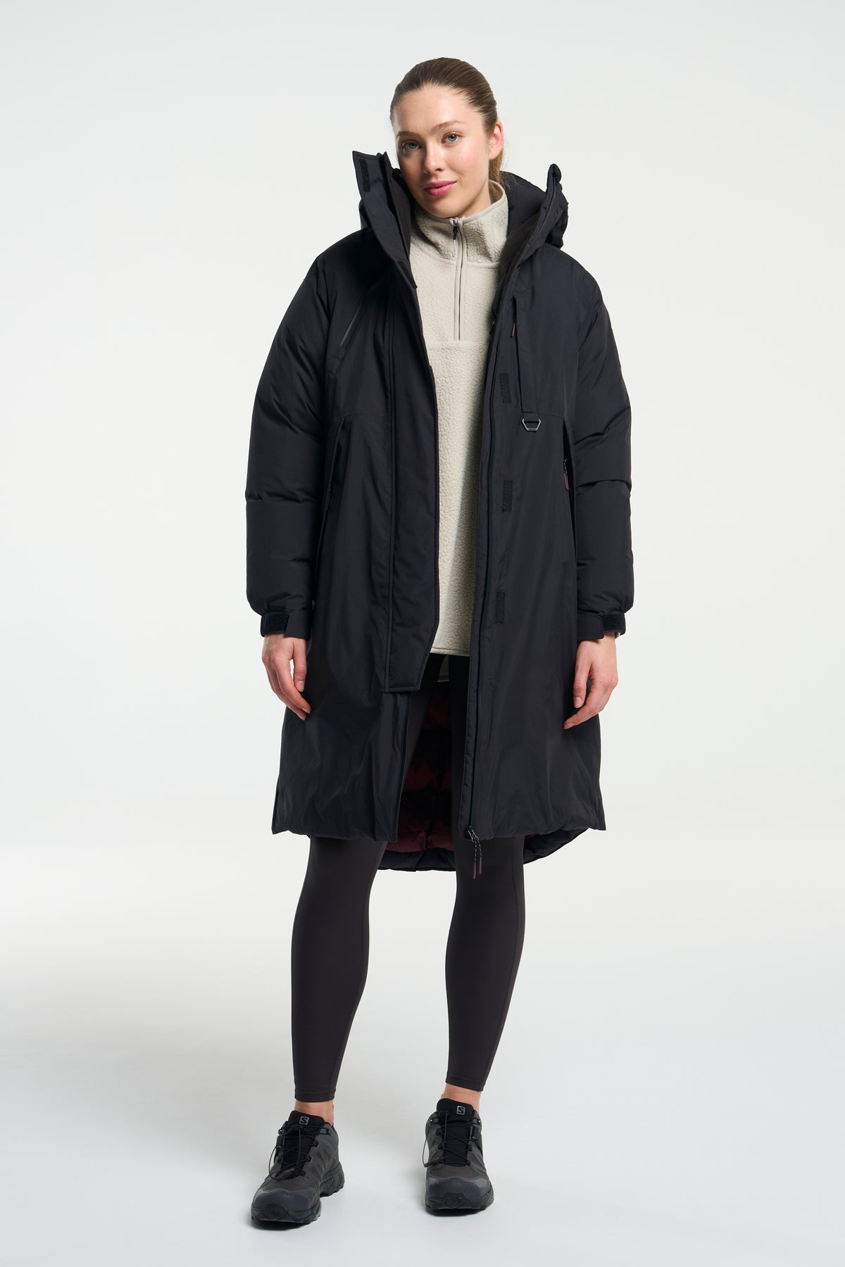 Tenson Kenun Parka Women Schwarz, Produktansicht