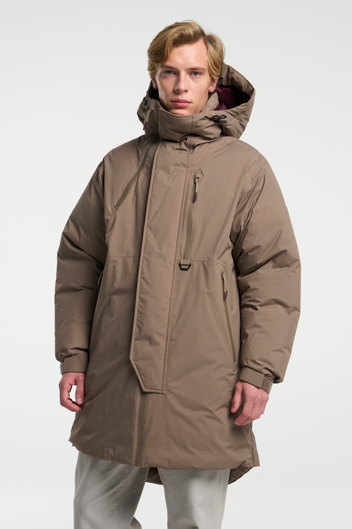 Tenson Kenun Parka Men Braun, Produktansicht