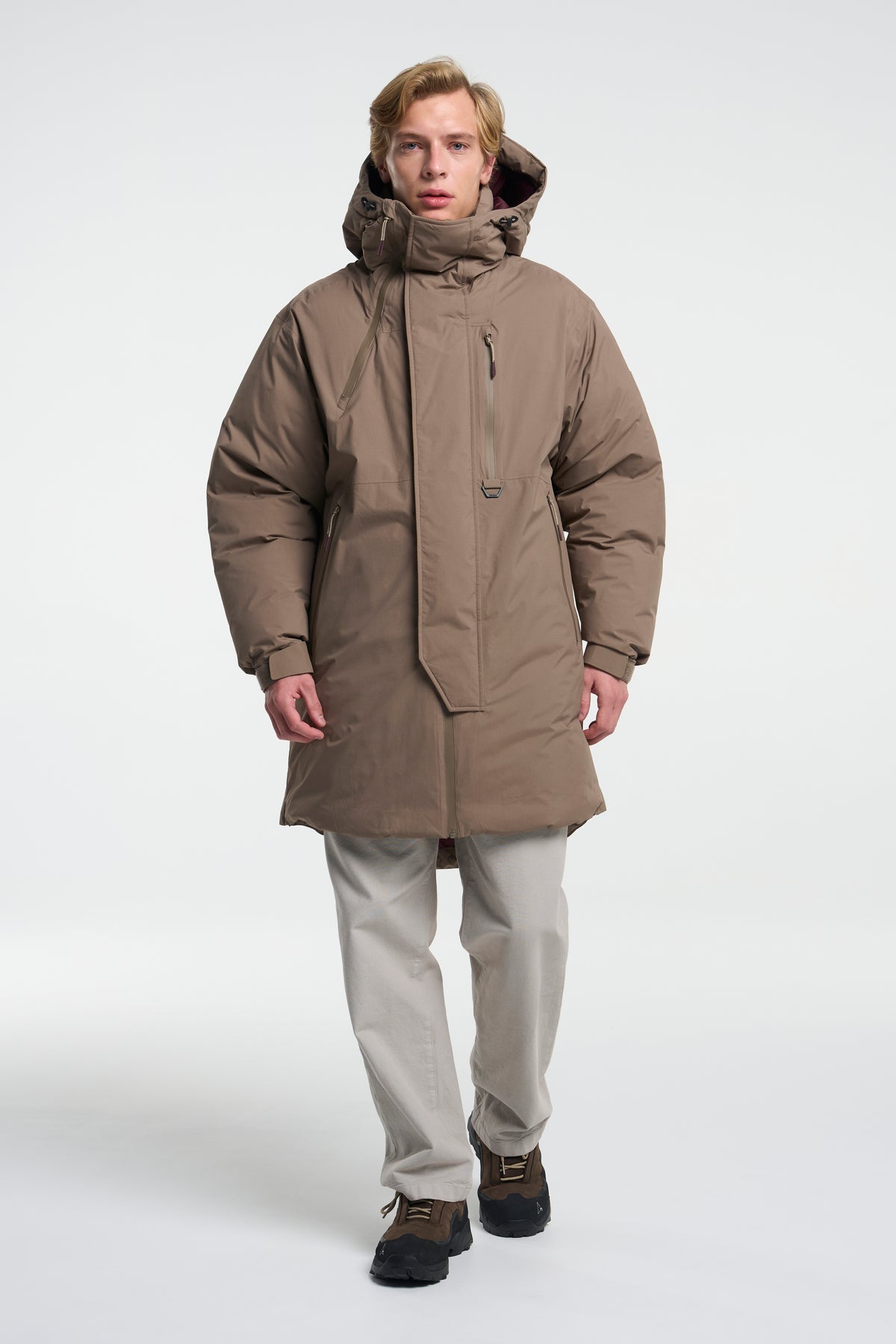 Tenson Kenun Parka Men Braun, Produktansicht