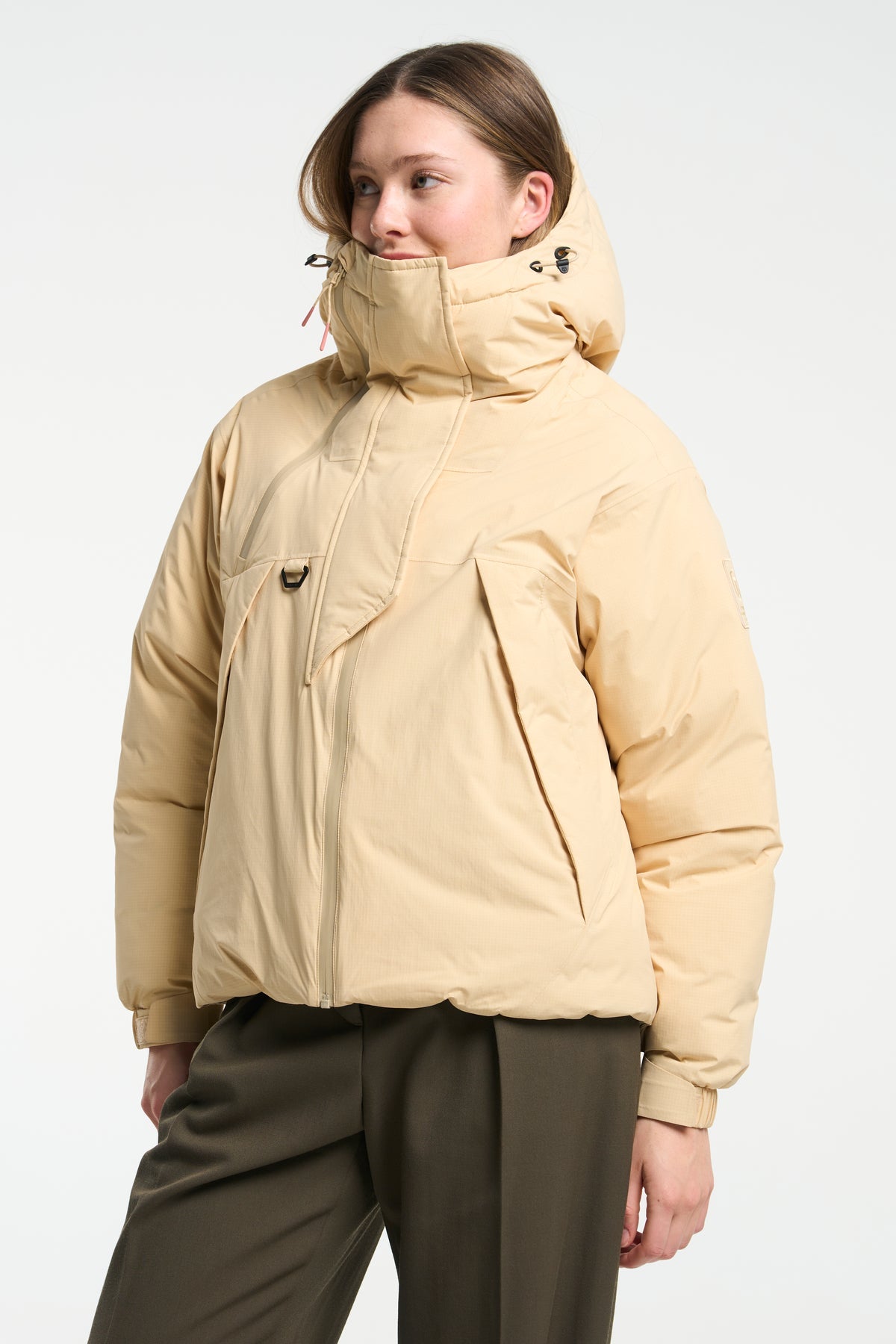 Tenson Kenun Jacket Women Sand, Produktansicht