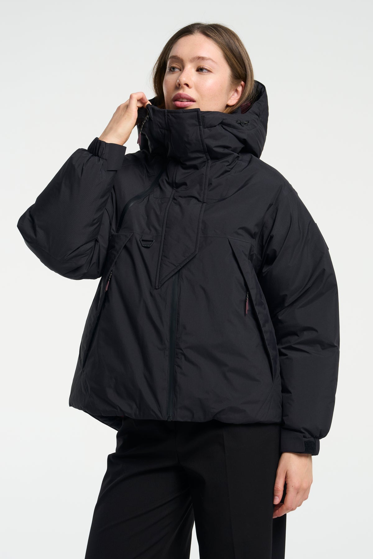 Tenson Kenun Jacket Women Schwarz, Produktansicht