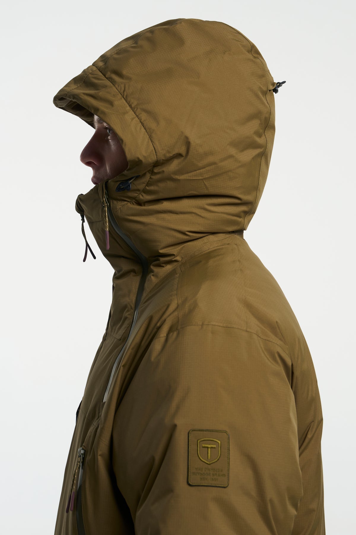 Tenson Kenun Jacket Men Dunkelolivgrün, Produktansicht
