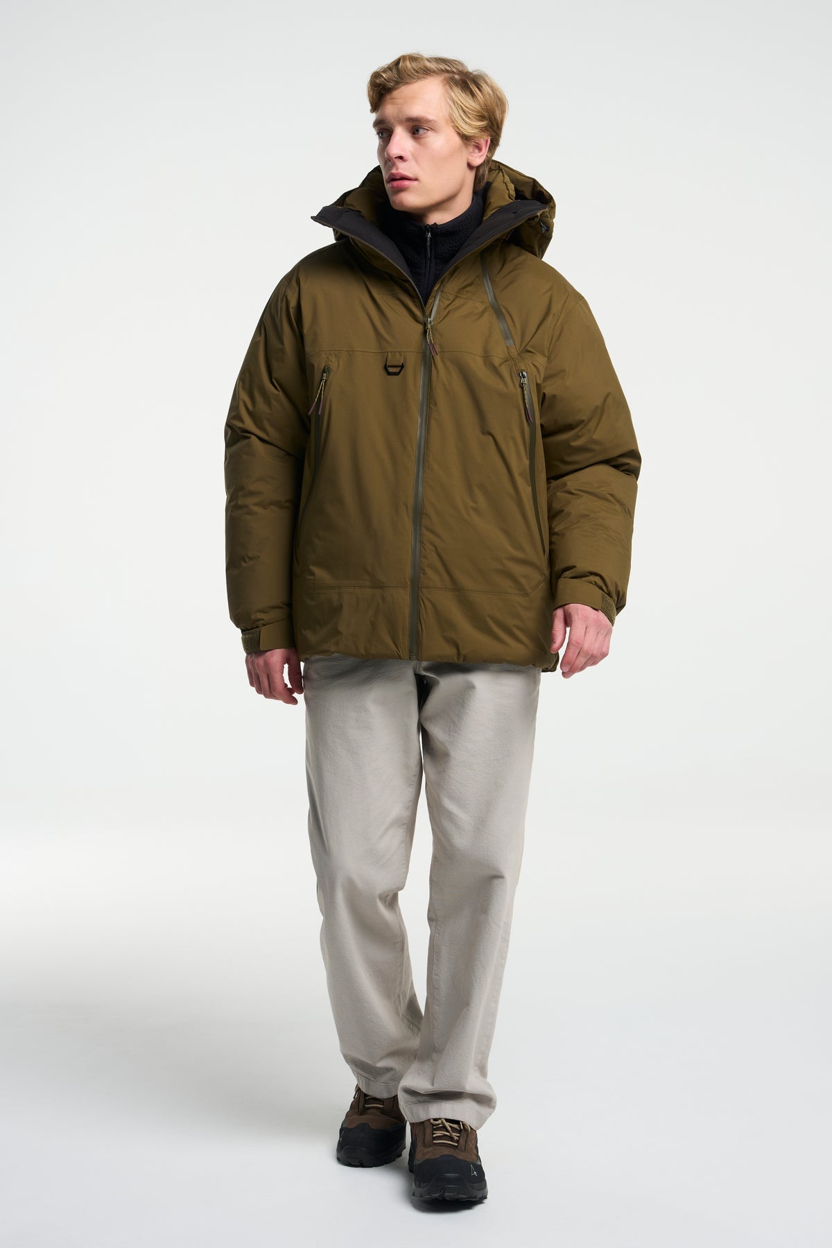 Tenson Kenun Jacket Men Dunkelolivgrün, Produktansicht