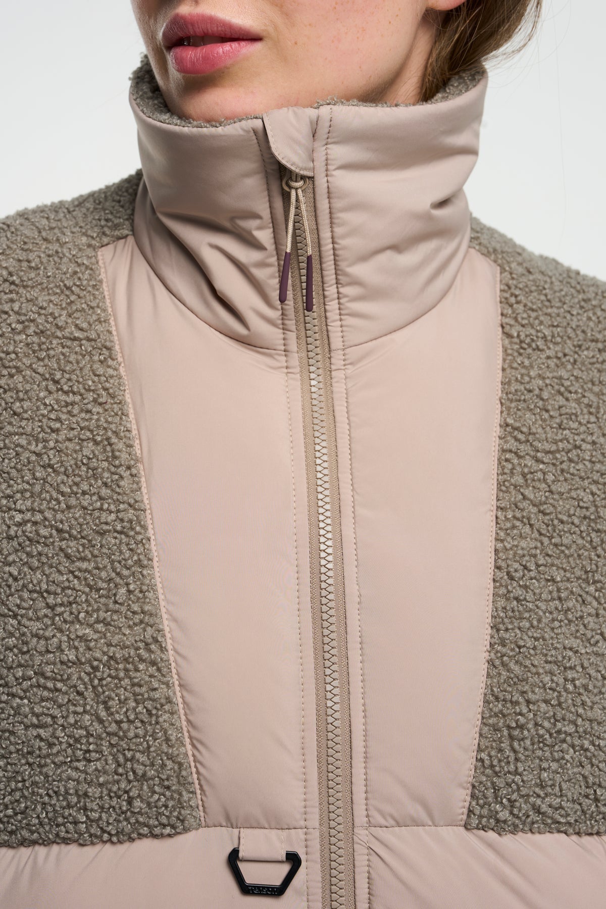Tenson Kenun Hybrid Jacket Women Sand, Produktansicht