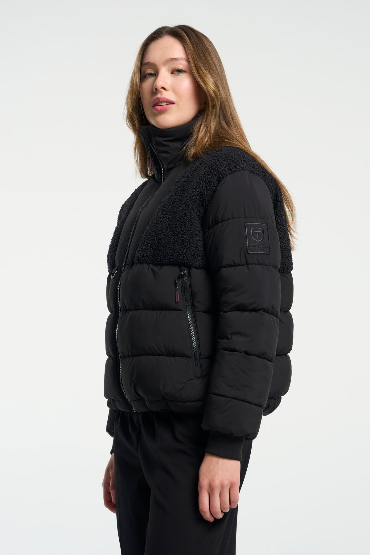 Tenson Kenun Hybrid Jacket Women Schwarz, Produktansicht