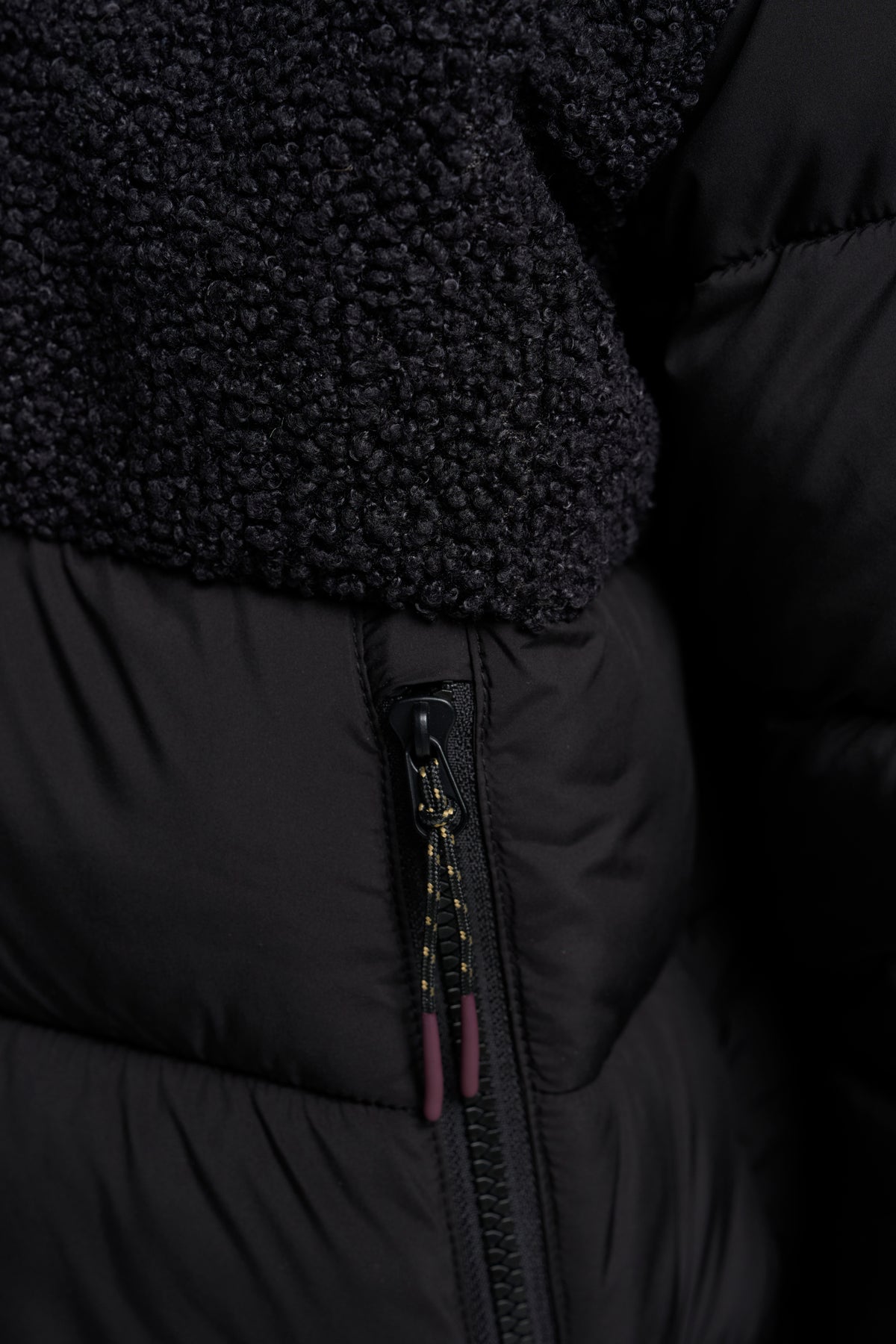Tenson Kenun Hybrid Jacket Women Schwarz, Produktansicht