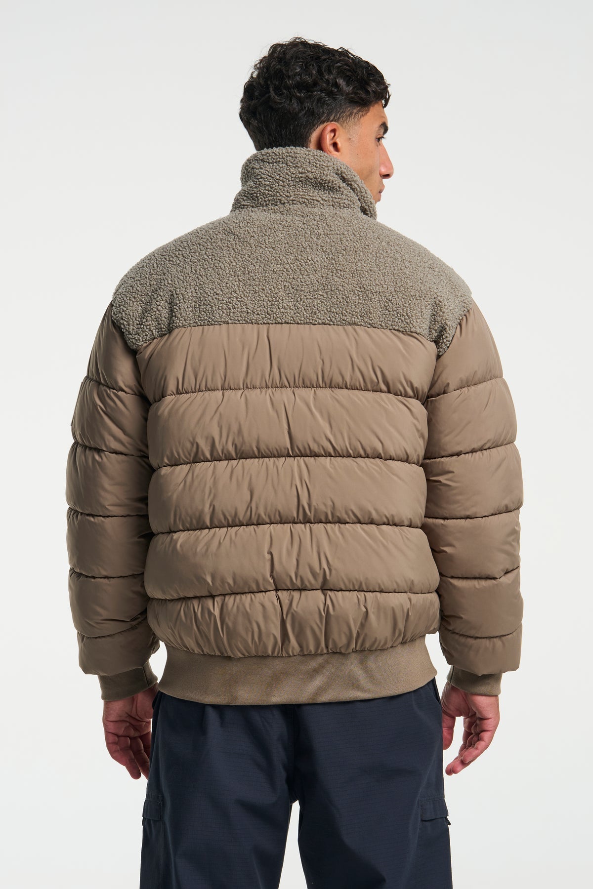 Tenson Kenun Hybrid Jacket Men Taupe, Produktansicht