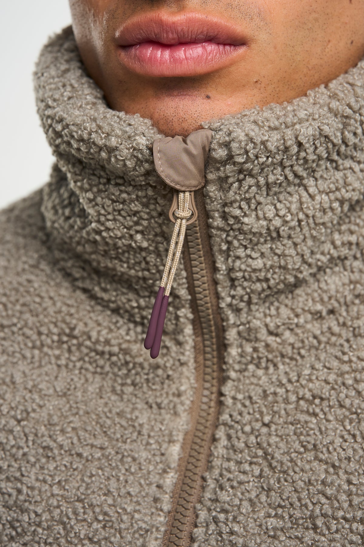 Tenson Kenun Hybrid Jacket Men Taupe, Produktansicht