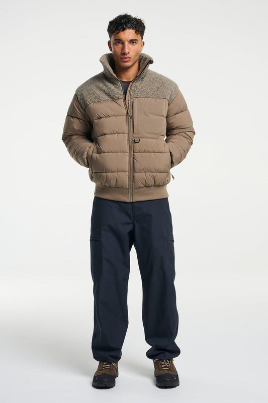 Tenson Kenun Hybrid Jacket Men Taupe, Produktansicht
