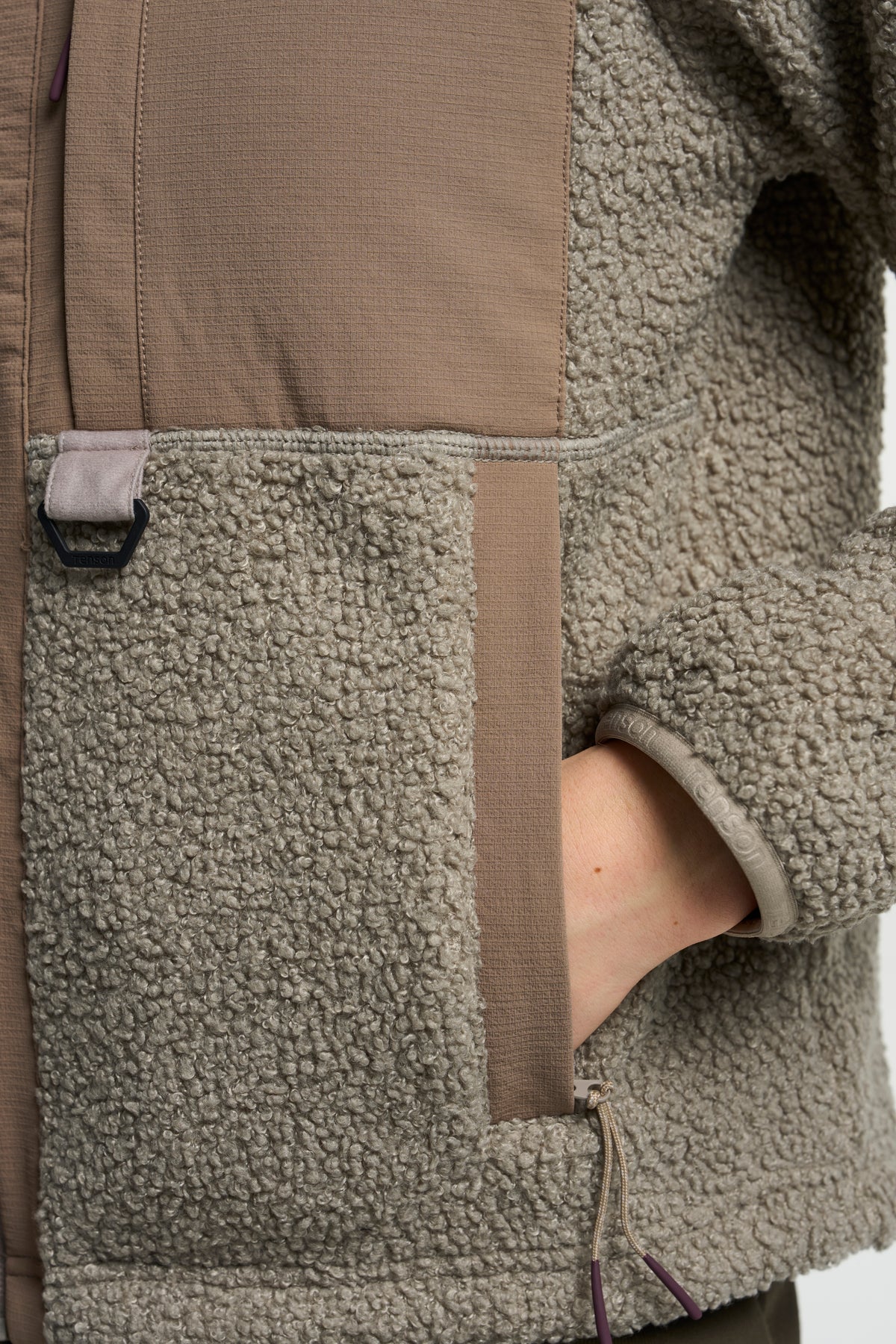 Tenson Camper Pile Women Taupe, Produktansicht