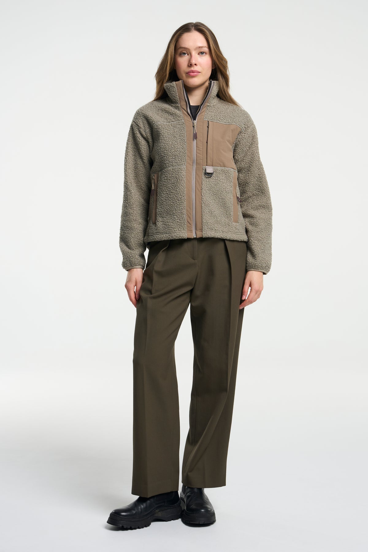 Tenson Camper Pile Women Taupe, Produktansicht