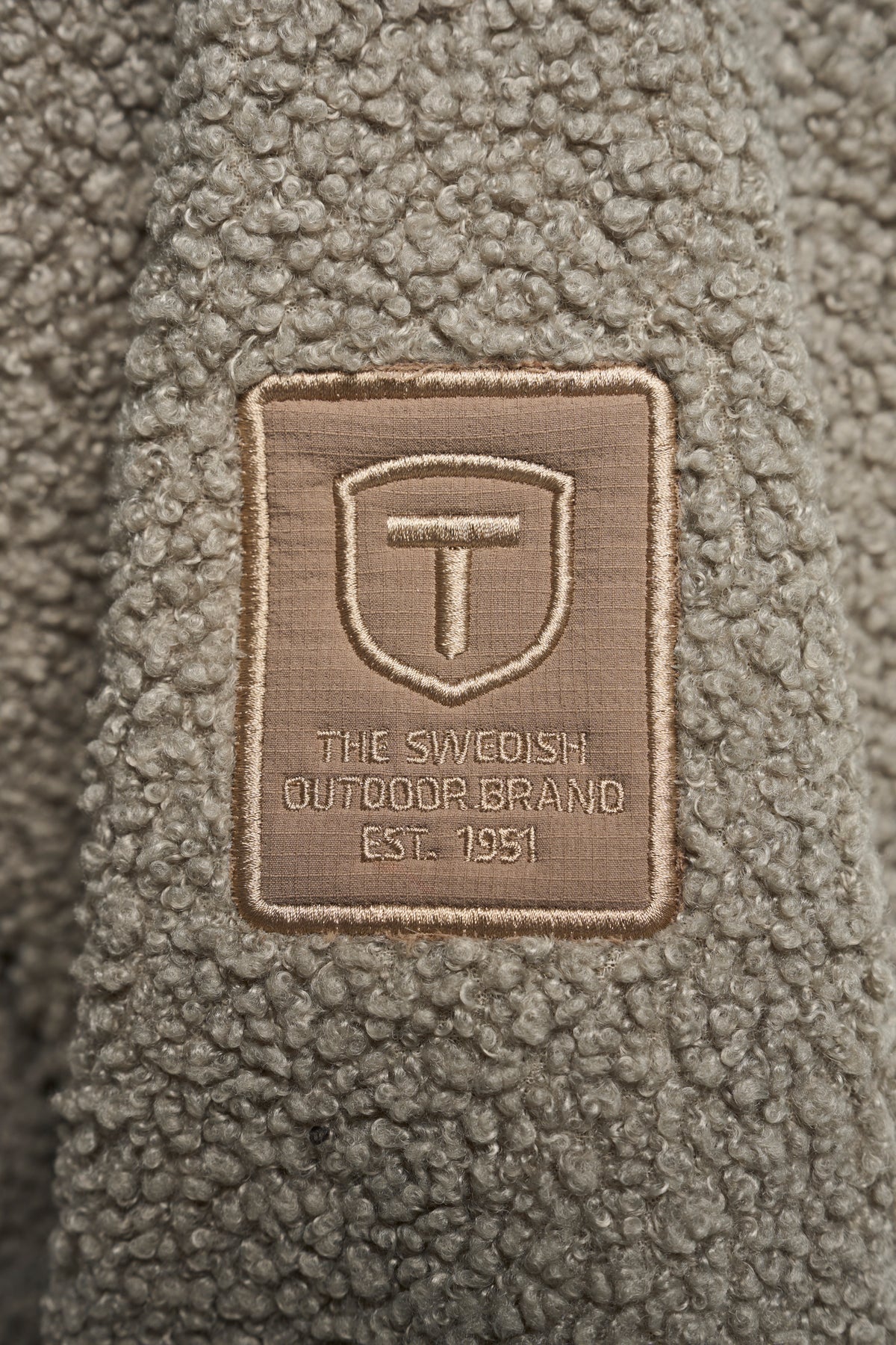 Tenson Camper Pile Men Taupe, Produktansicht