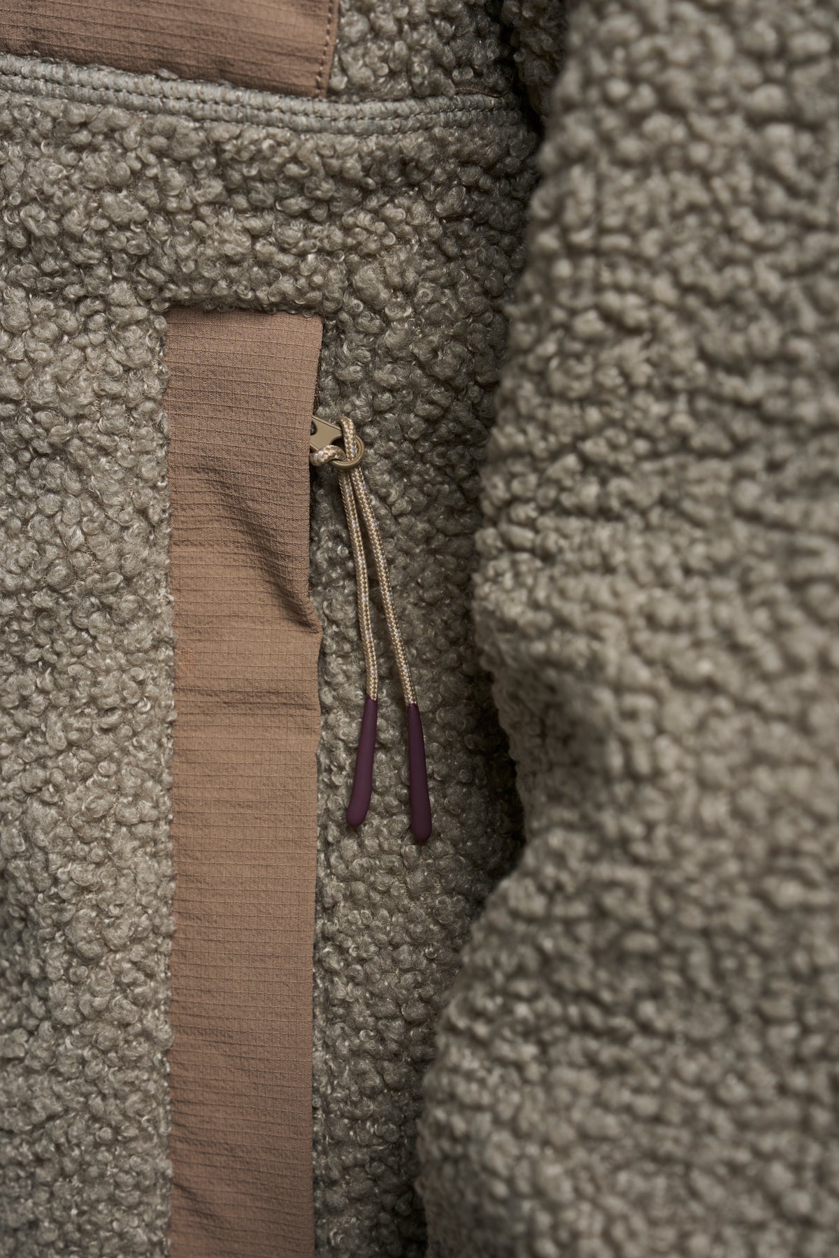 Tenson Camper Pile Men Taupe, Produktansicht