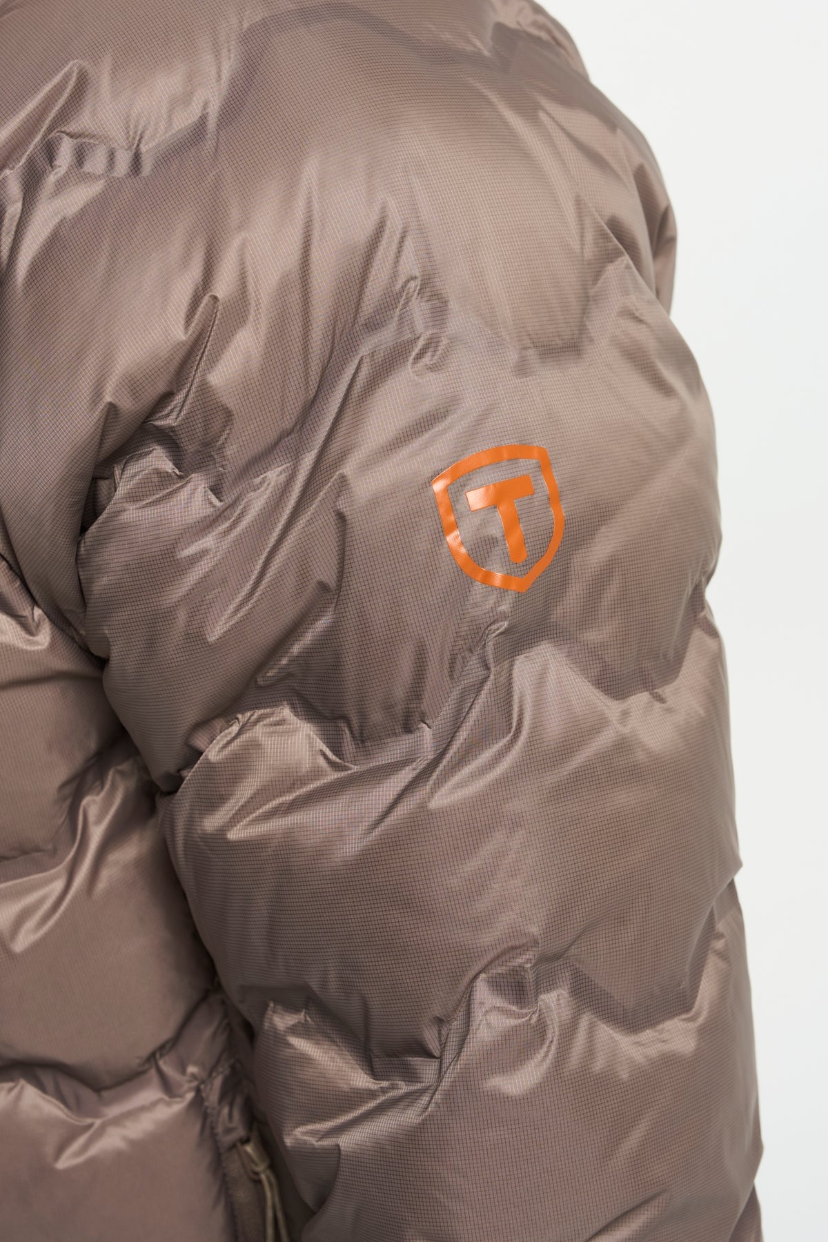 Tenson Miyabi Hood Down Jacket Men Braun, Produktansicht