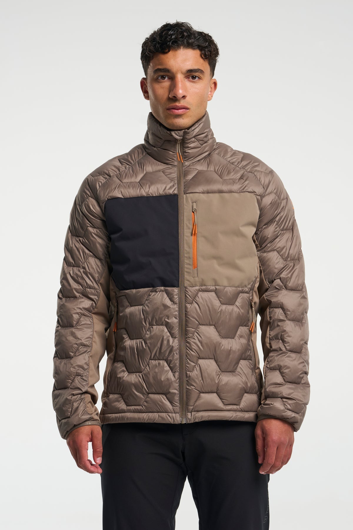 Tenson Miyabi Hybrid Jacket Men Braun, Produktansicht