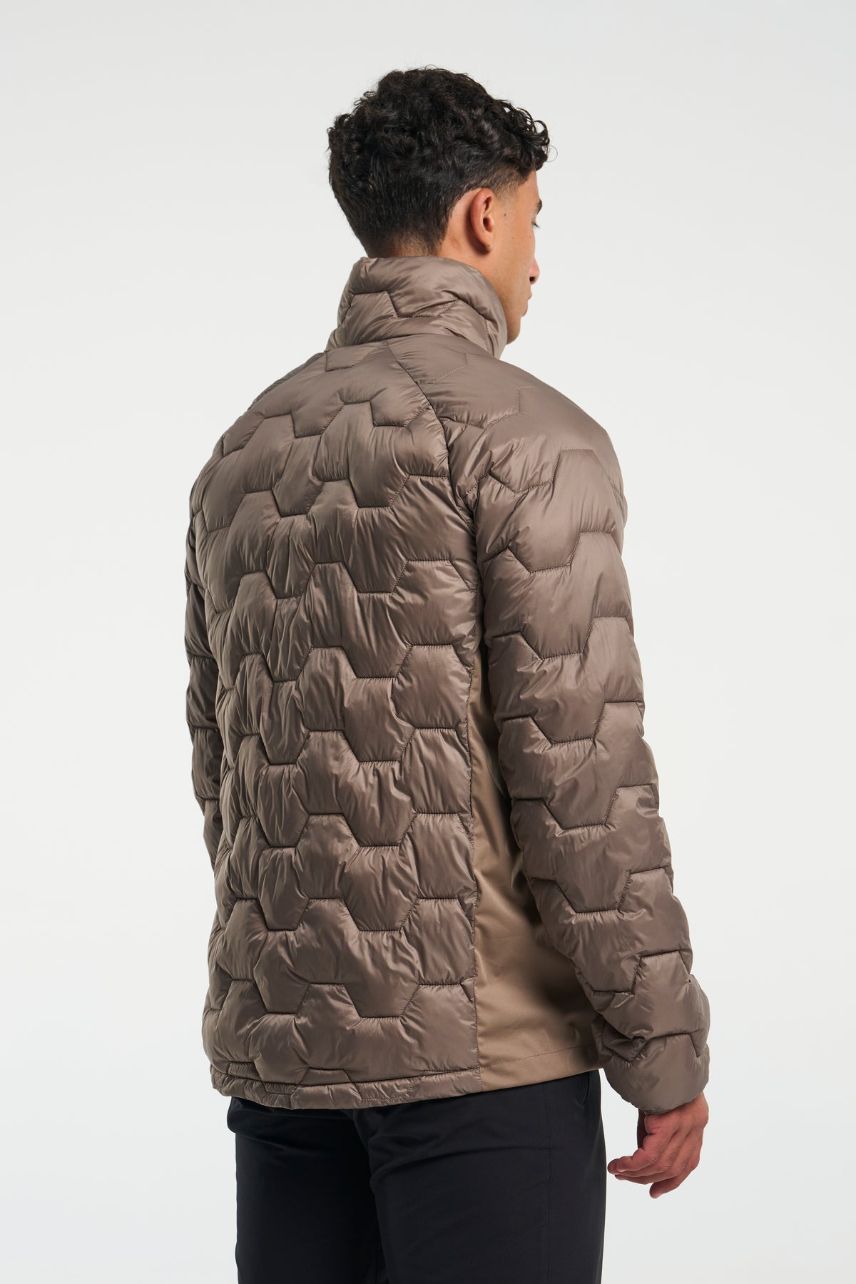 Tenson Miyabi Hybrid Jacket Men Braun, Produktansicht