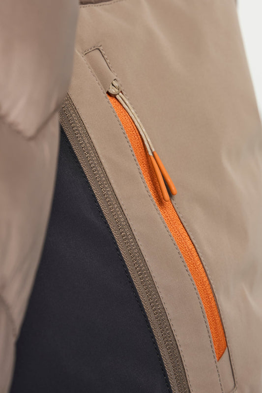 Tenson Miyabi Hybrid Jacket Men Braun, Produktansicht