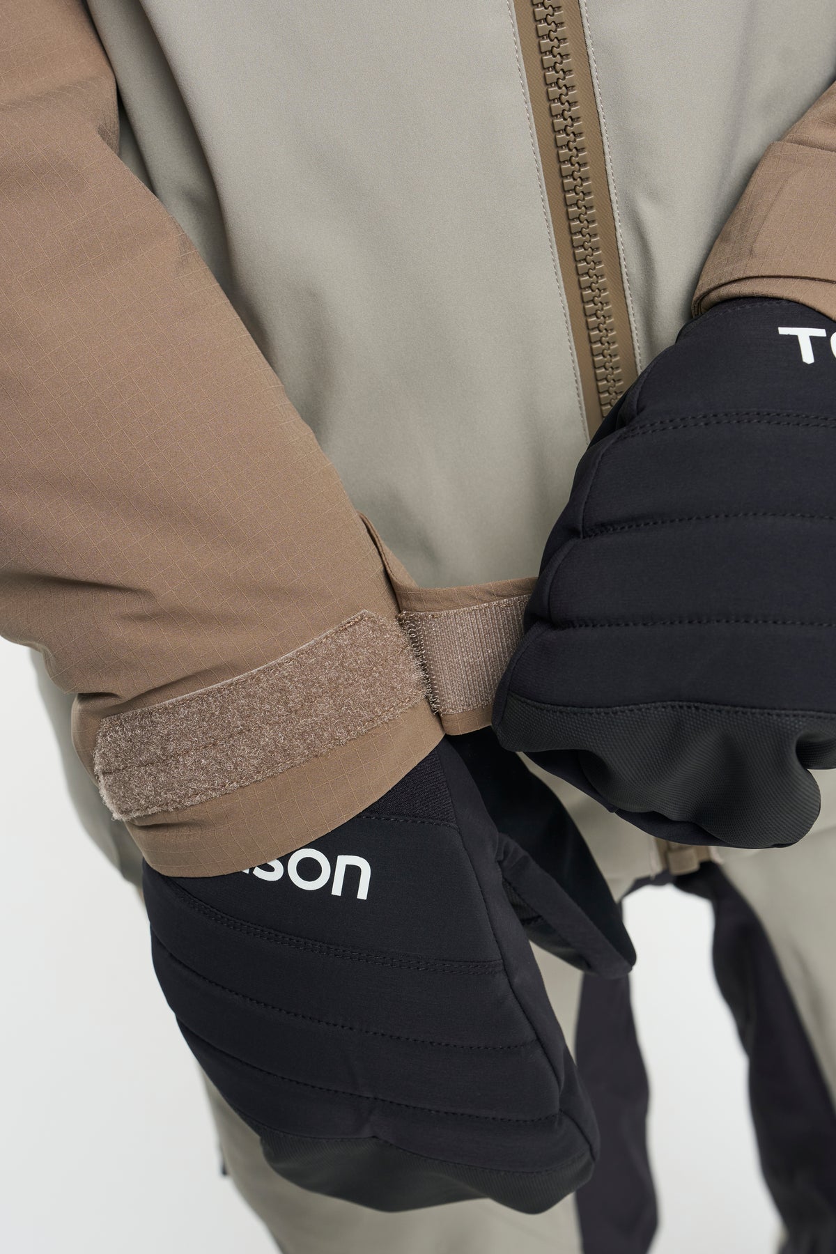 Tenson Stratos Jacket Men Taupe, Produktansicht