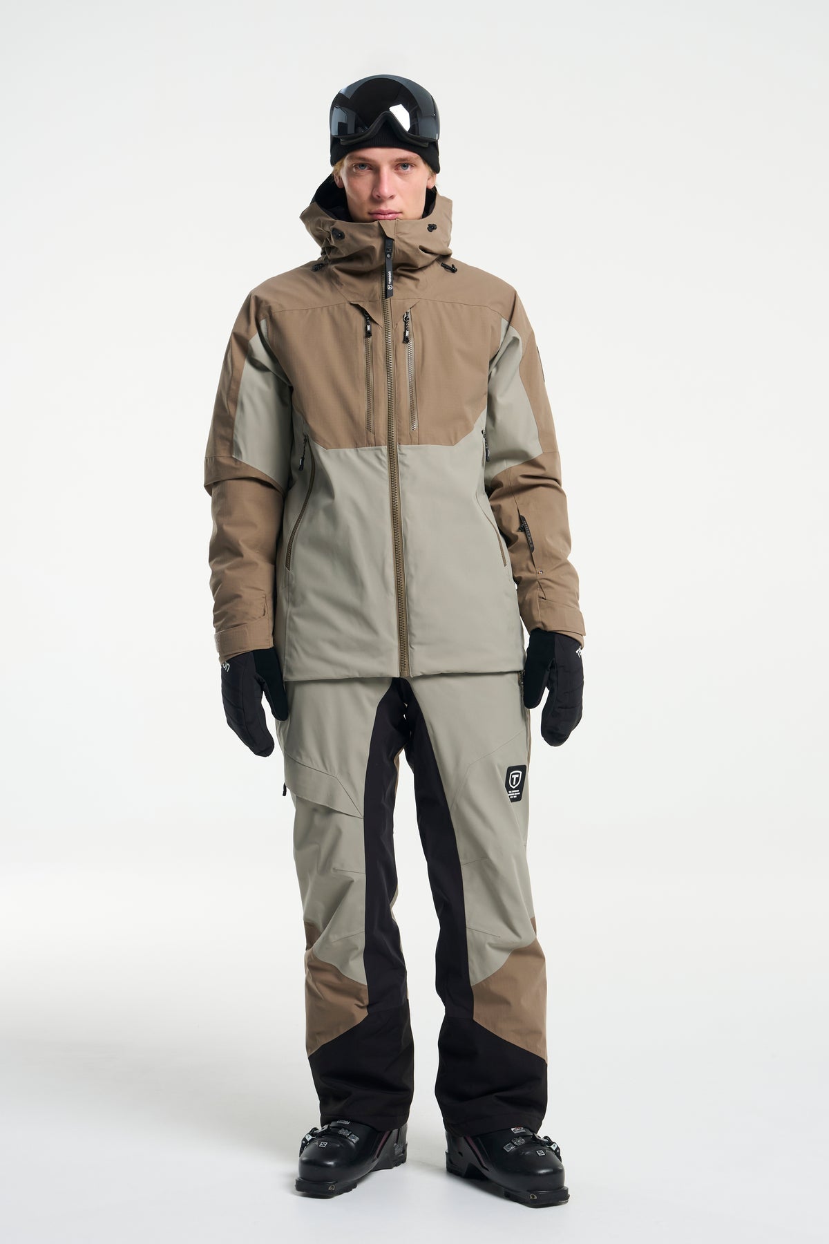 Tenson Stratos Jacket Men Taupe, Produktansicht
