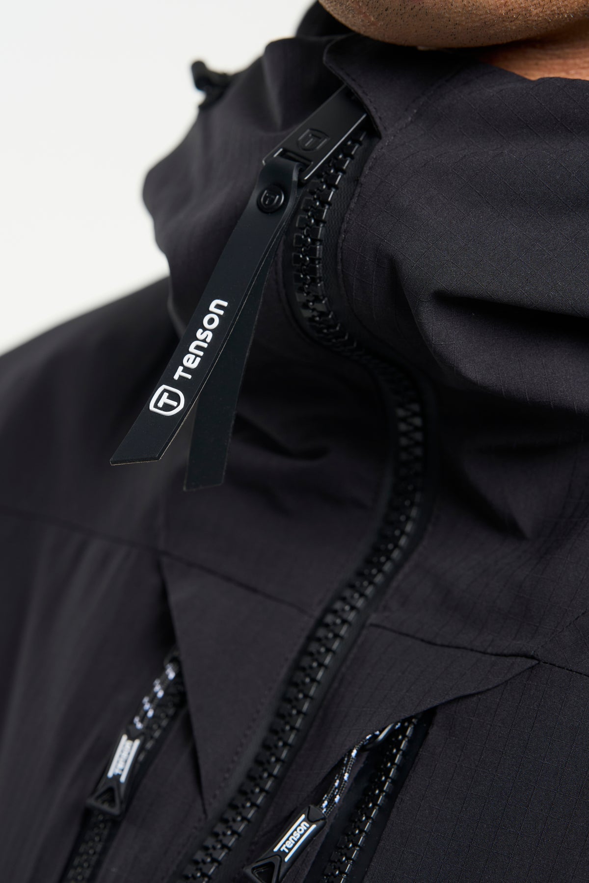 Tenson Stratos Jacket Men Schwarz, Produktansicht