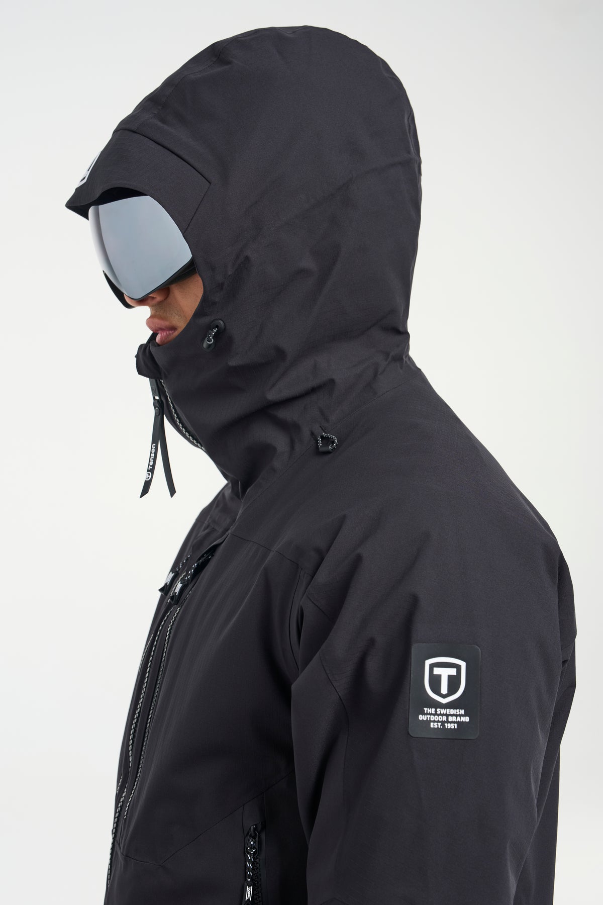 Tenson Stratos Jacket Men Schwarz, Produktansicht