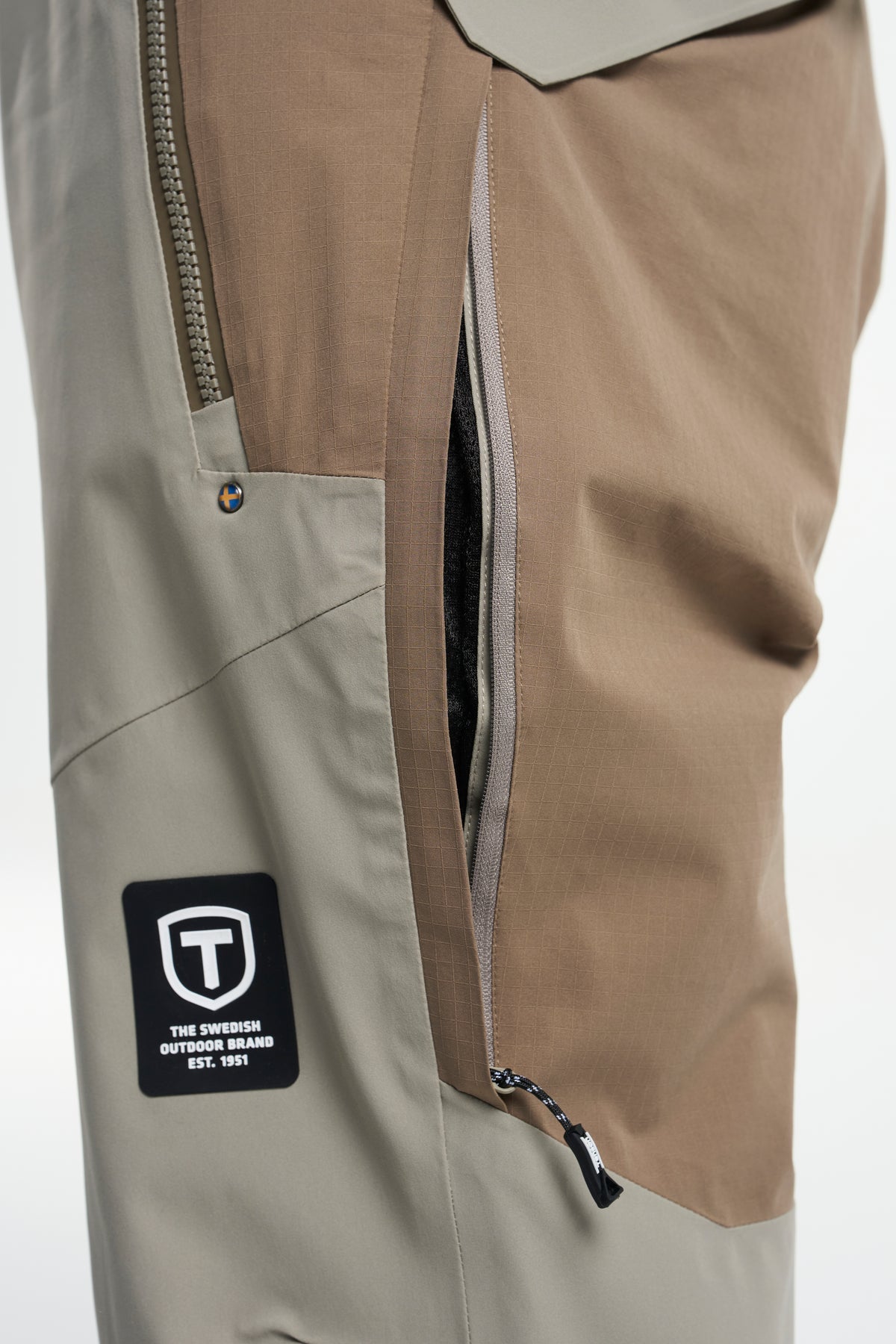 Tenson Stratos Pants Men Taupe, Produktansicht